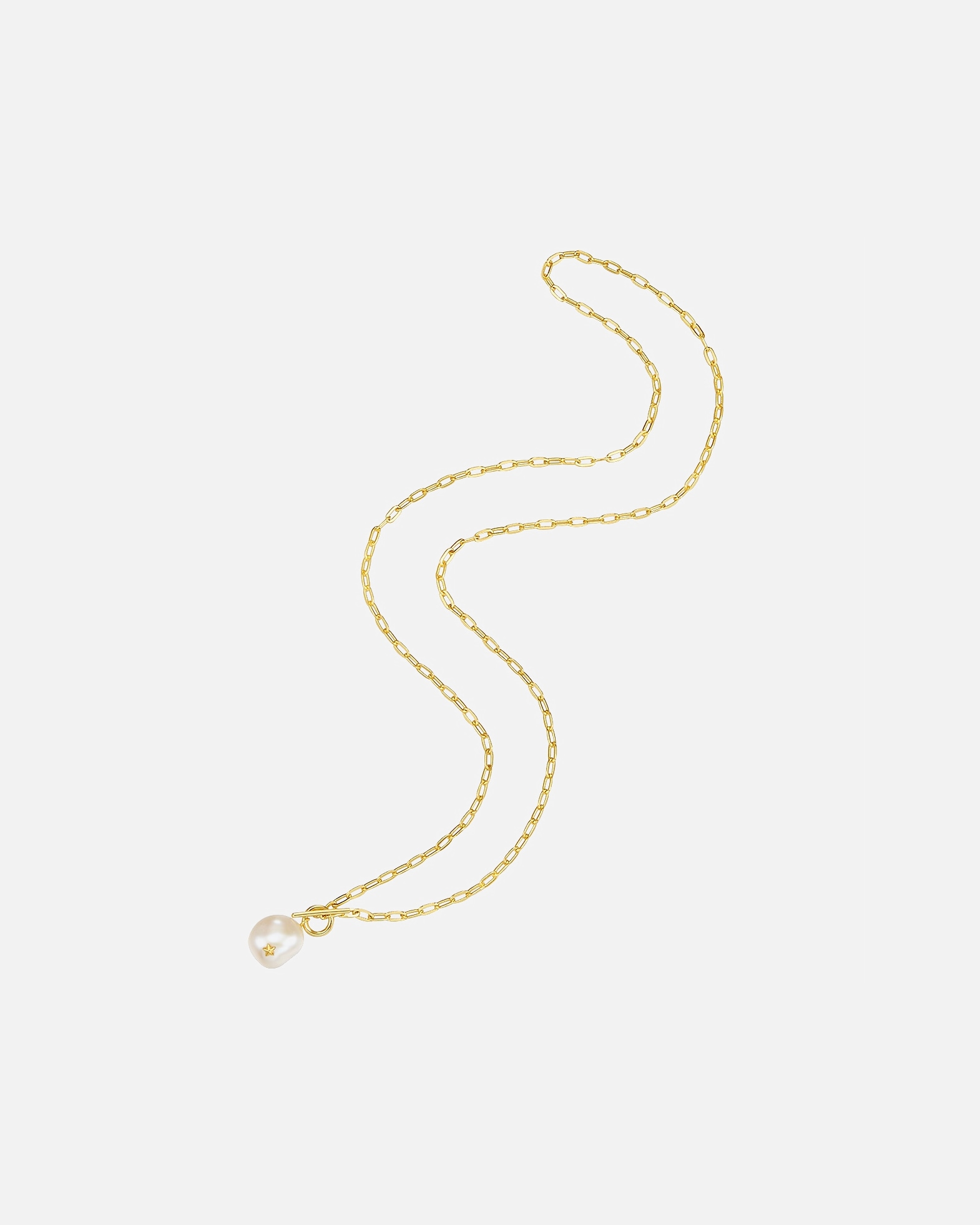 Collier for FemmeGlanzstücke MünchenCollier en argent Argent sterling Perle de culture d'eau douce en Or jaune45,0 cm