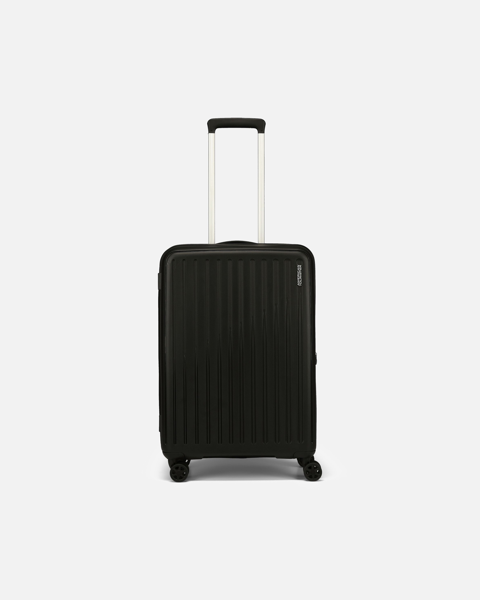 Valise trolley for HommeAmerican TouristerRejoy 4 roulettes Trolley 68 cmtrue black