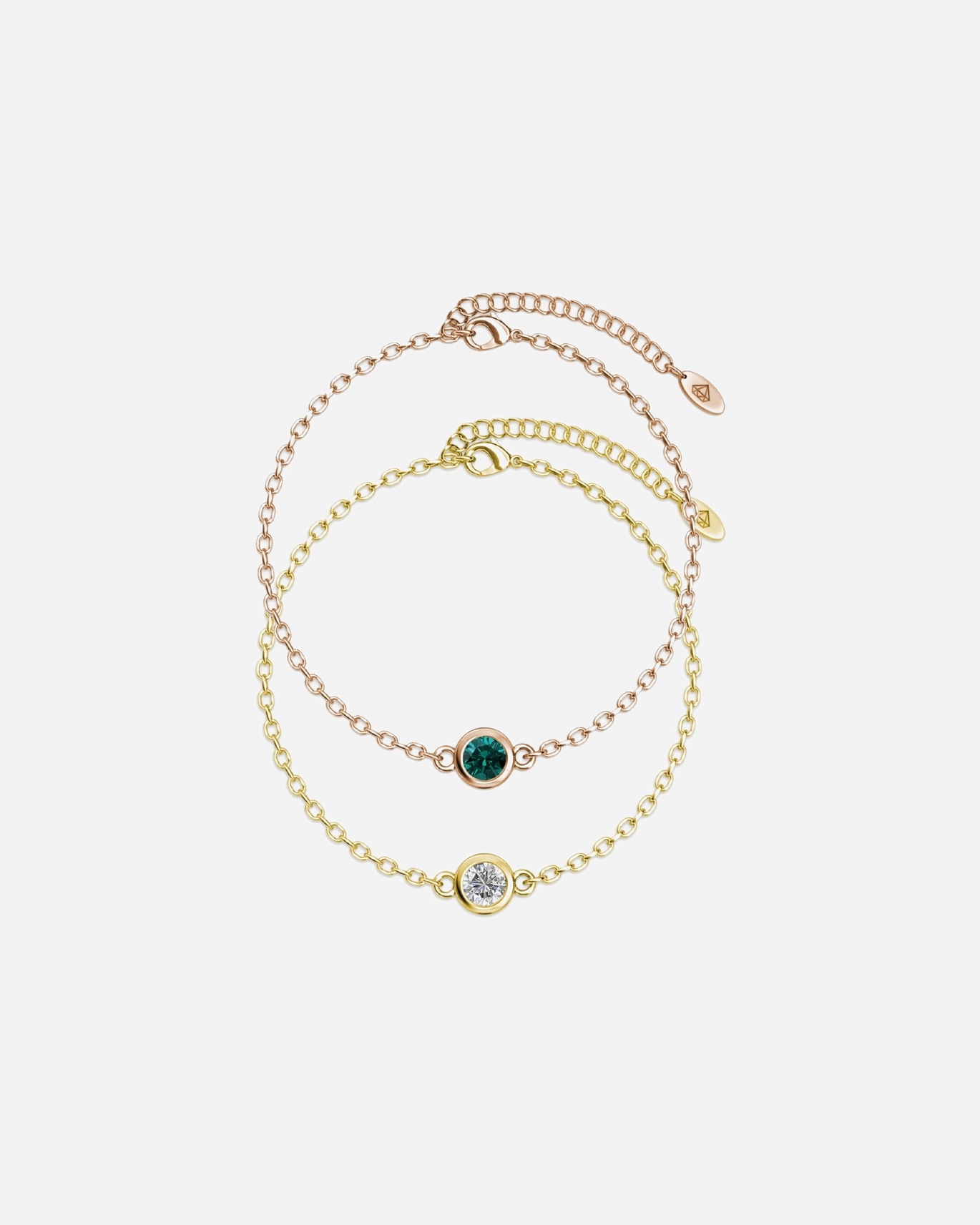 Armband für Weiblich MYC-Paris Geburtsstein-Kettenarmbänder Mehrfarbig