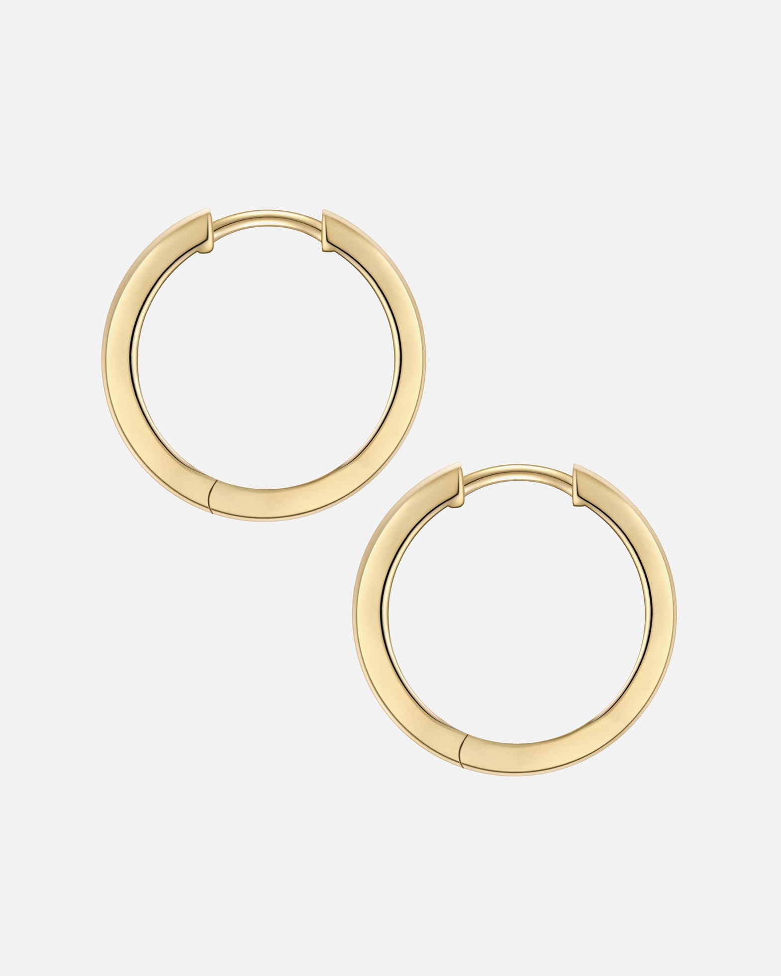 Créoles for FemmeGlanzstücke MünchenCréoles en argent sterling en or jaune19,1 mm