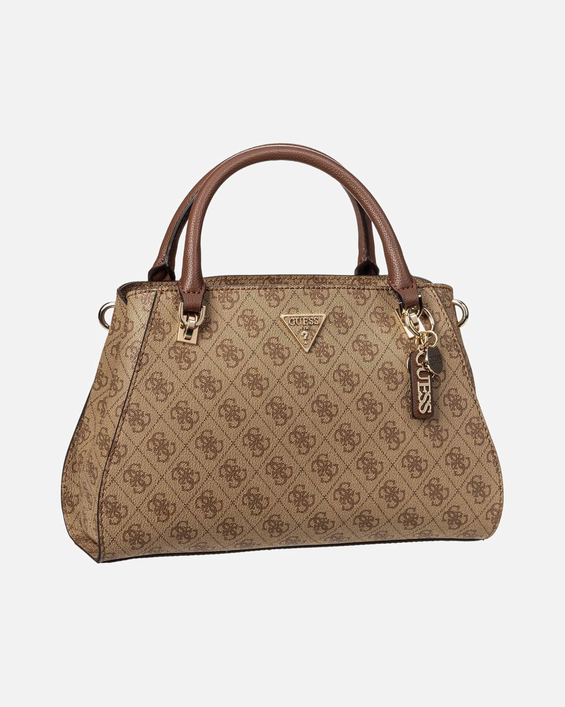 Sac à main for FemmeGUESSNoelle II Sac porté mainlatte logo-brown