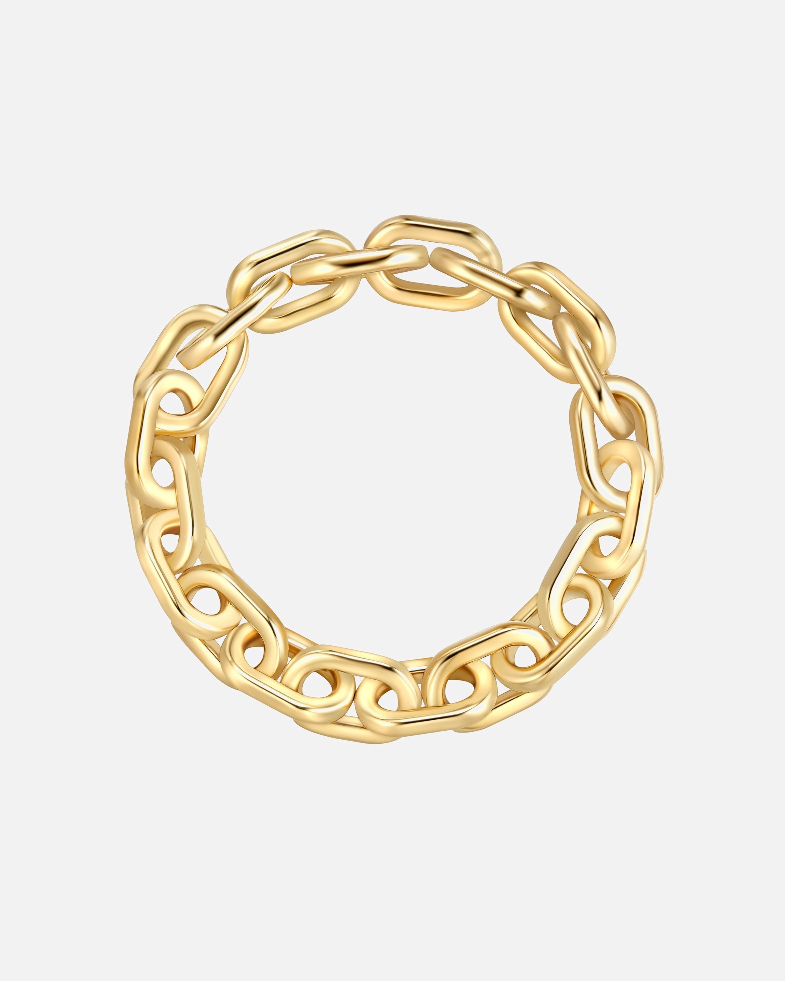 Bracelet for FemmeBracelet en alliage de métal en or jaune16,0 - 21,0 cm, flexibel einstellbar