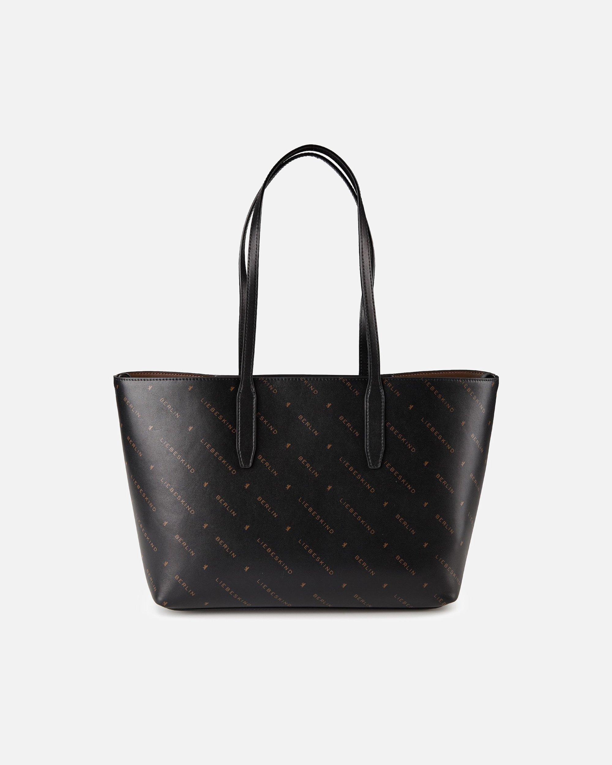 Tasche für Weiblich Liebeskind Monogram Shopper black