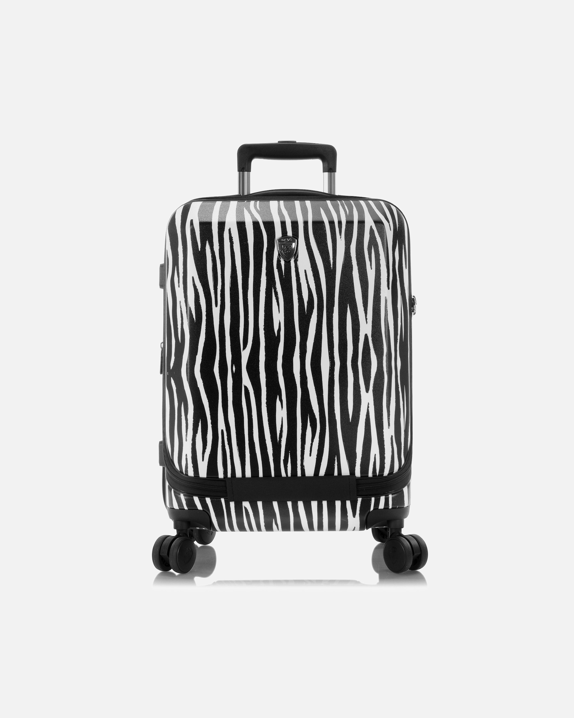 Valise for HommeHeysEZ Fashion 4 roulettes Trolley de cabine S 53 cm avec soufflet d'extensionzebra