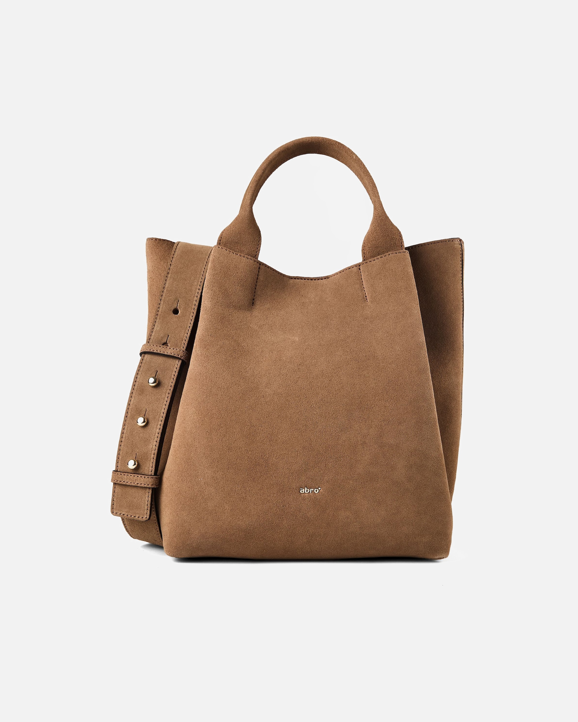 Tasche für Weiblich abro Essential Henkeltasche cappuccino