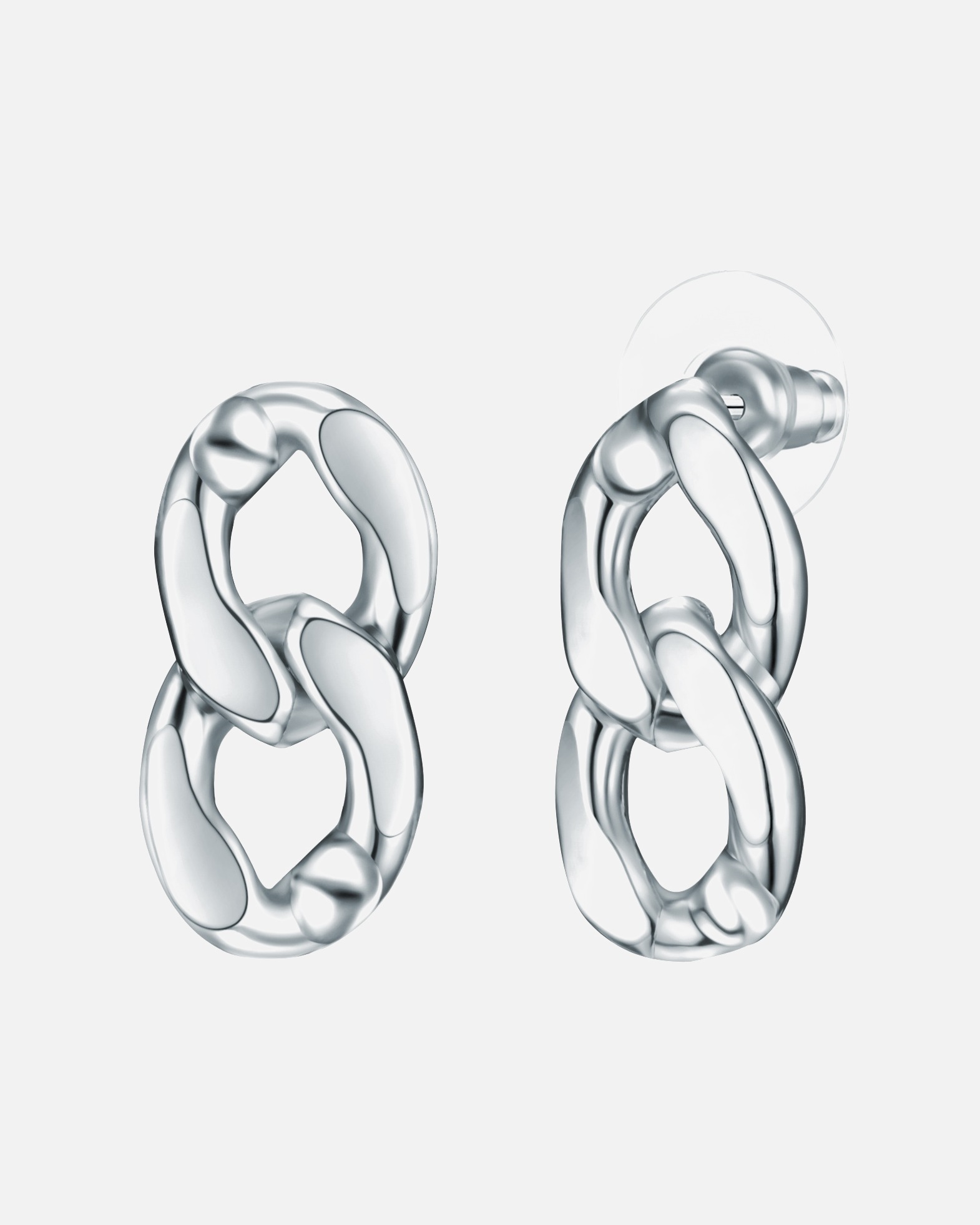 Boucle d'oreilles for FemmeBoucles d'oreille tendance Métal en Argent24,2 mm