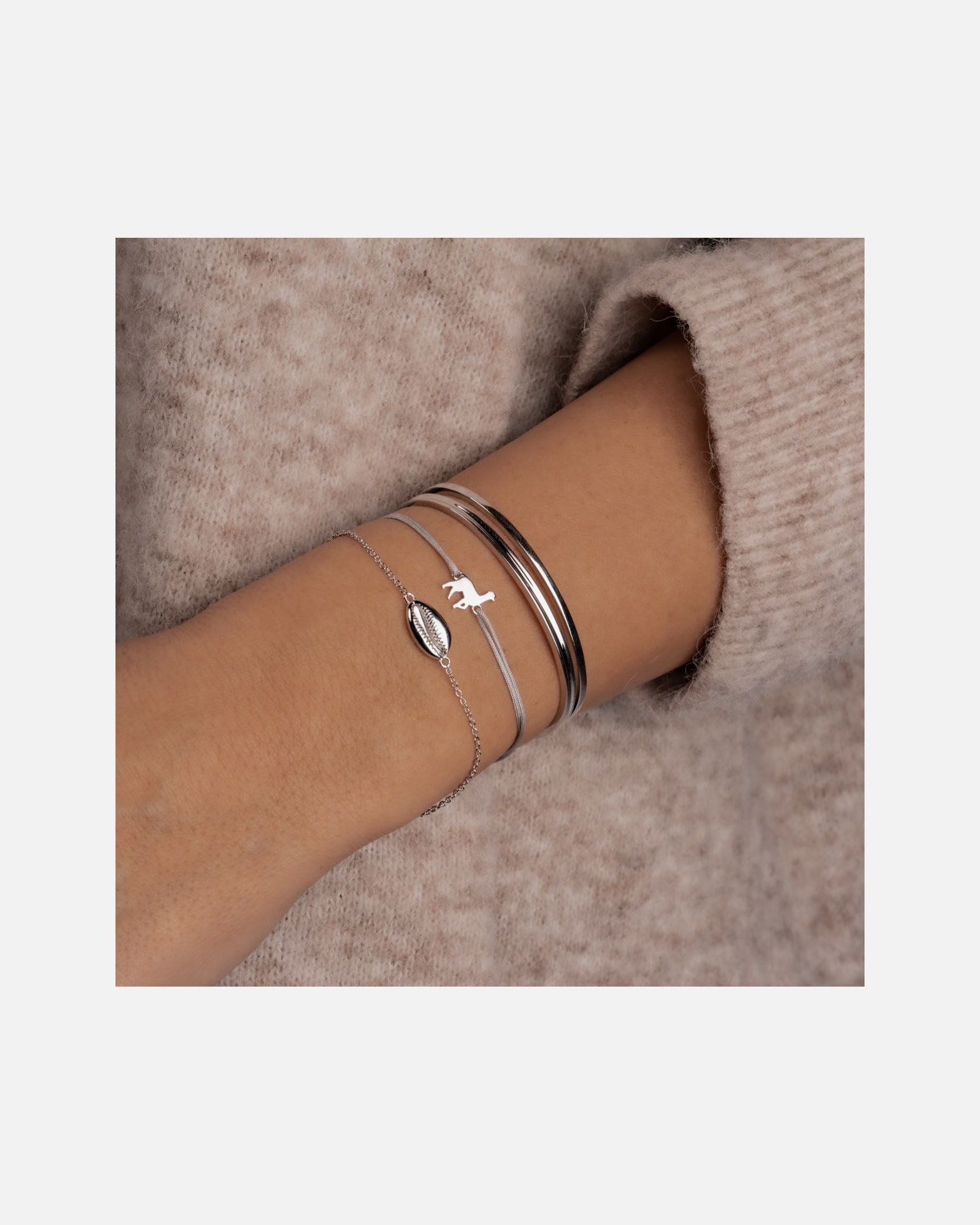 Bracelet for FemmeGlanzstücke MünchenBracelet en argent Argent sterling en Argent17,0 cm, flexibel einstellbar