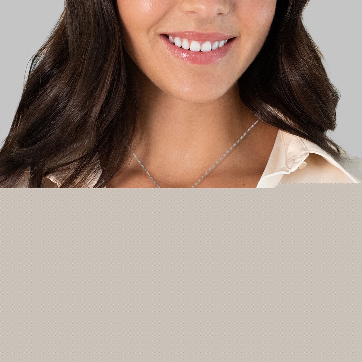 Collier for FemmeTrilaniCollier en argent Argent sterling Oxyde de zirconium (CZ) en Argent42,0 cm Basiskette + 7,0 cm Verlängerung