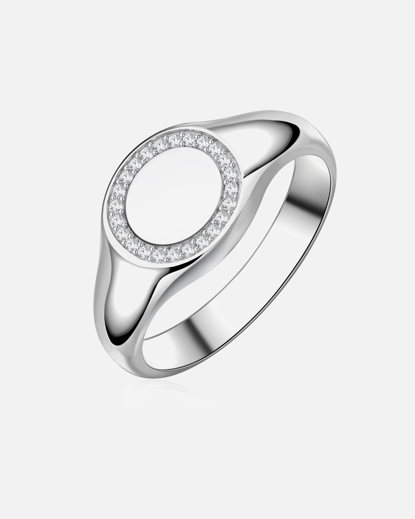 Bague for FemmeGlanzstücke MünchenBague en argent Argent sterling Oxyde de zirconium (CZ) en Argent54