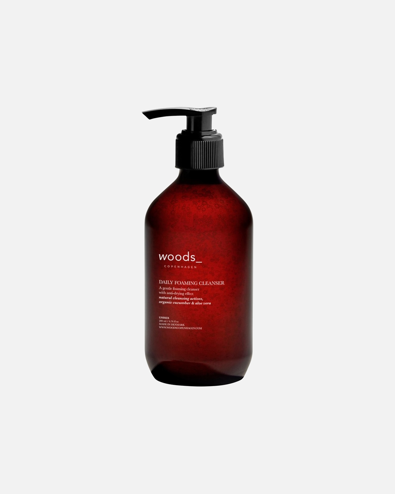 Mousse nettoyante visage for UnisexeWoods CopenhagenDefault Brand LineDaily Foaming Cleanser200 ml