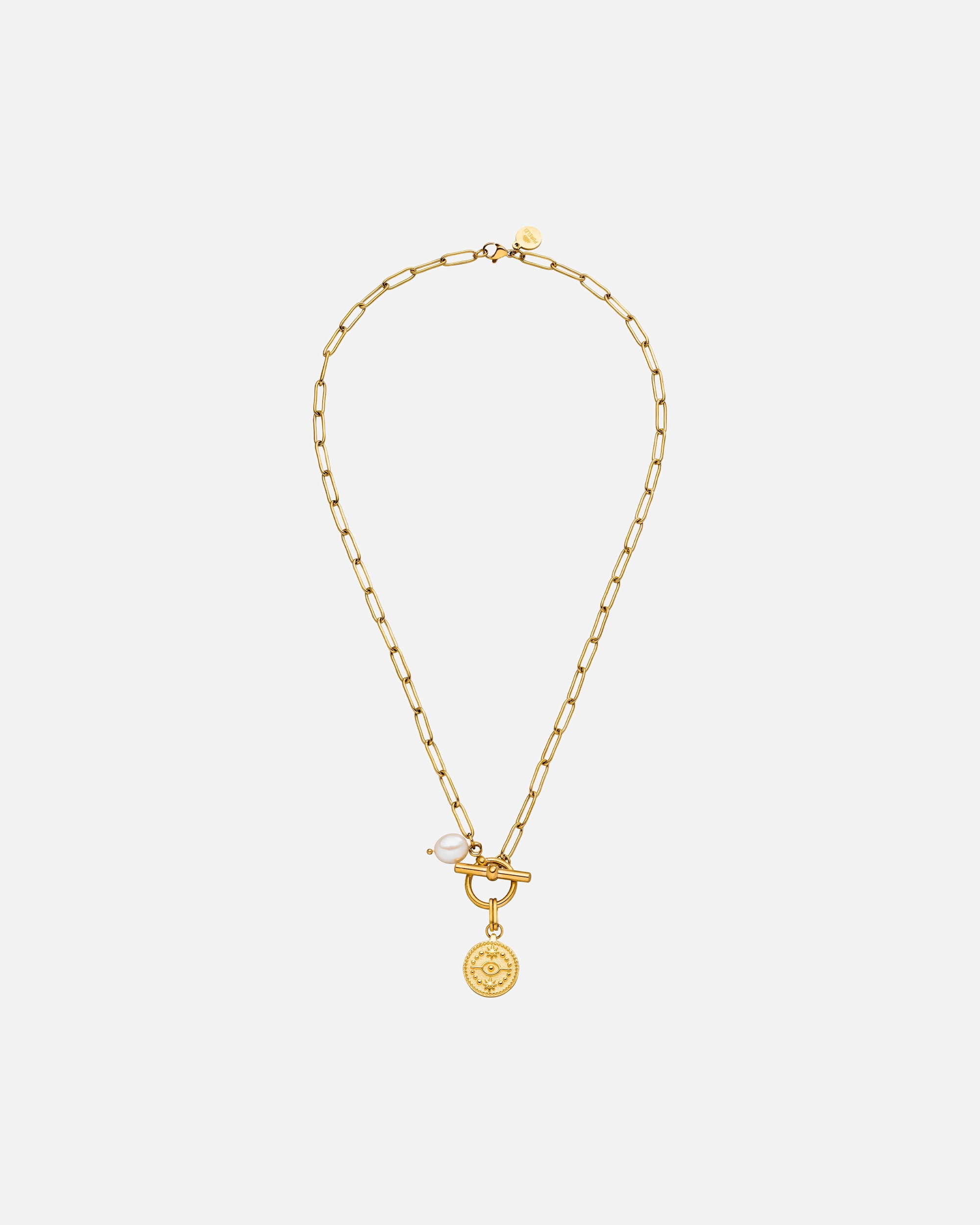 Halskette für Weiblich Purelei Makani Halsketten-Set 100% Edelstahl Gold