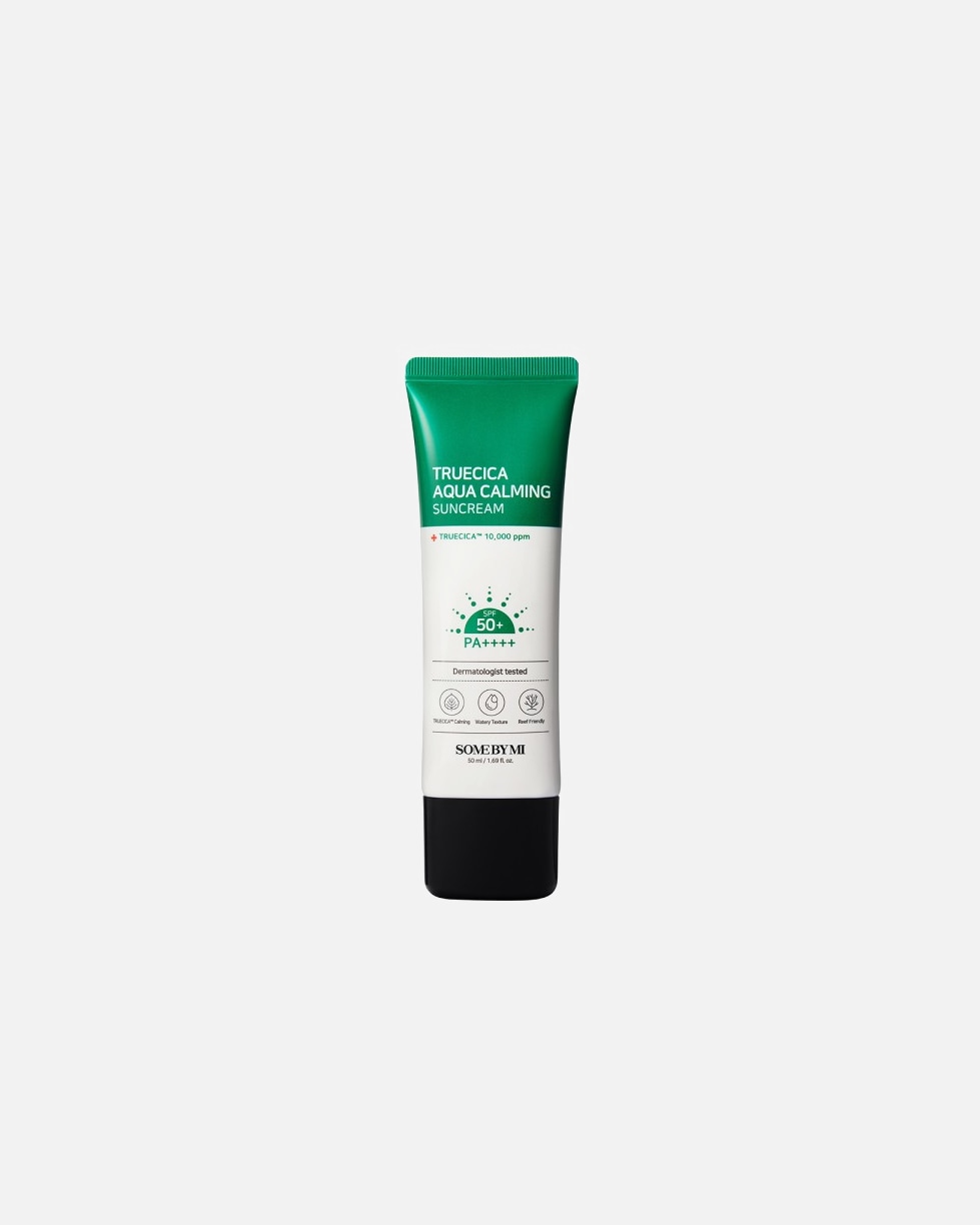 Sonnencreme Gesicht für Unisex SOME BY MI Truecica Aqua Calming Suncream 50 ml