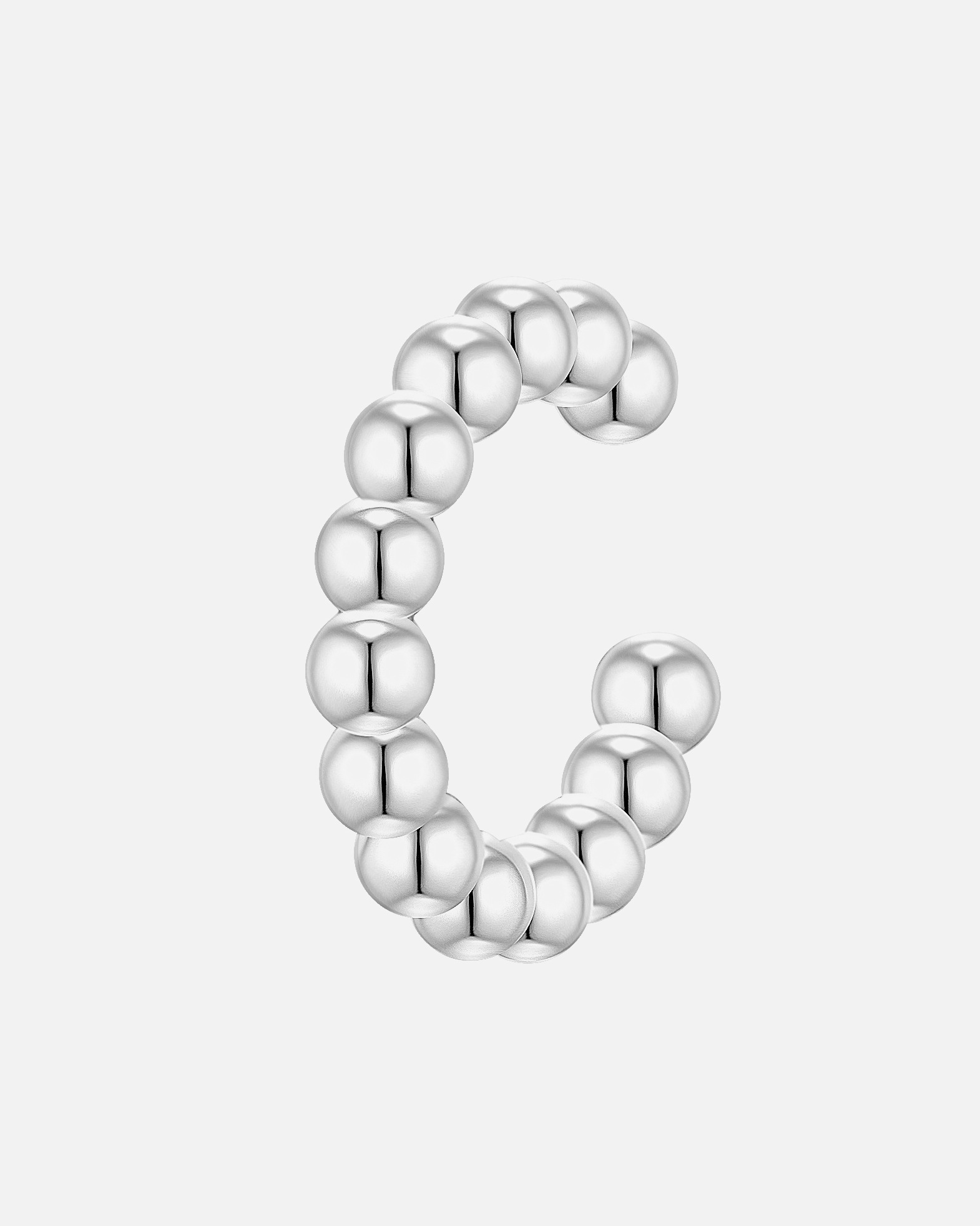 Boucles d'oreilles Ear Cuff for FemmeGlanzstücke MünchenManchette d'oreille en argent Argent sterling en Argent17,0 mm