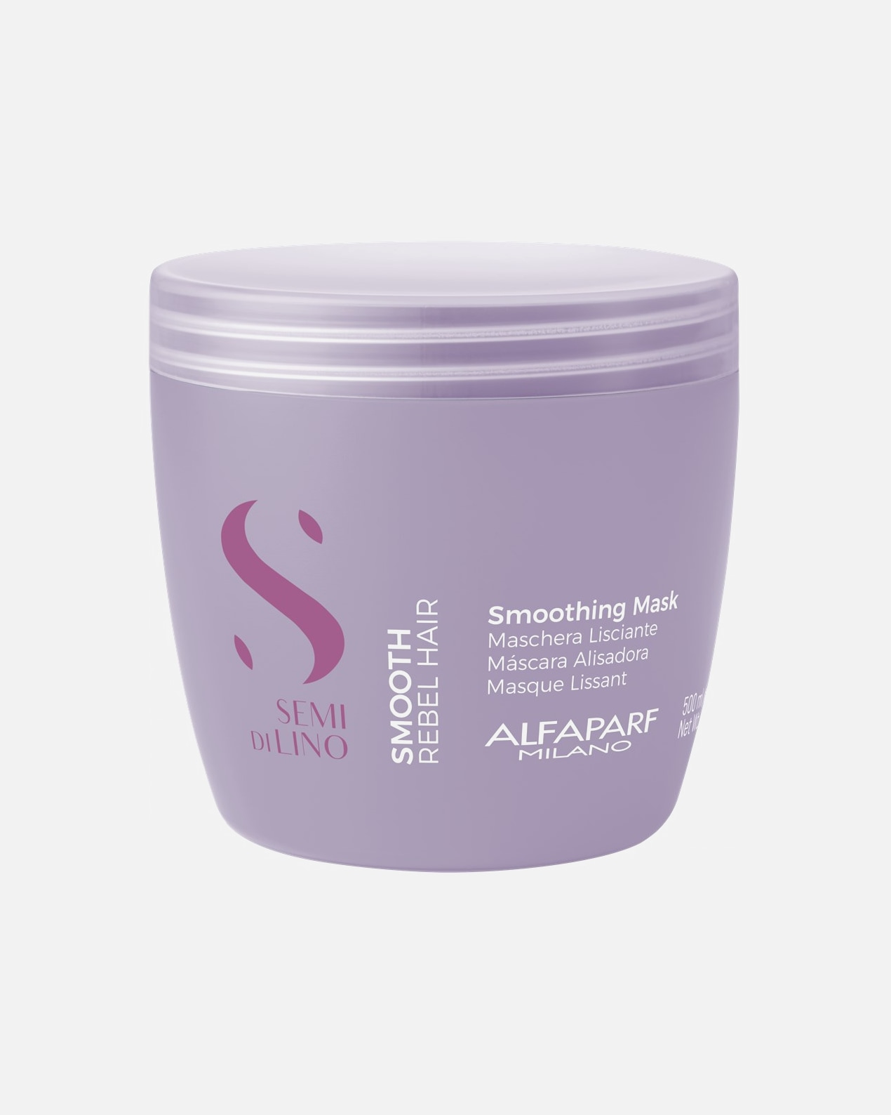 Haarkur für Unisex ALFAPARF MILANO Smoothing Mask 500 ml