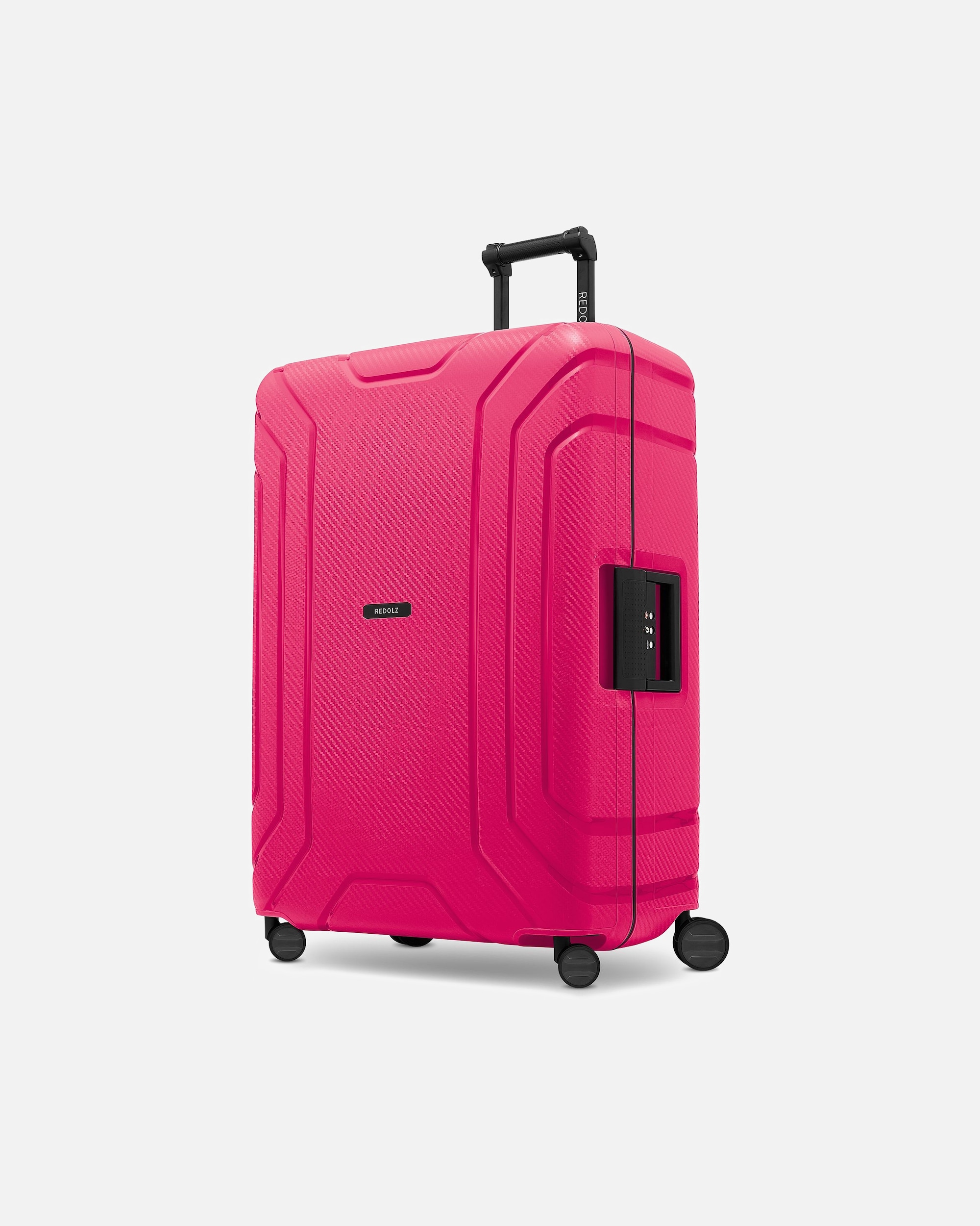Valise trolley for HommeEssentials 15 4 roues trolley 75 cm avec fermeture à trois pointspink