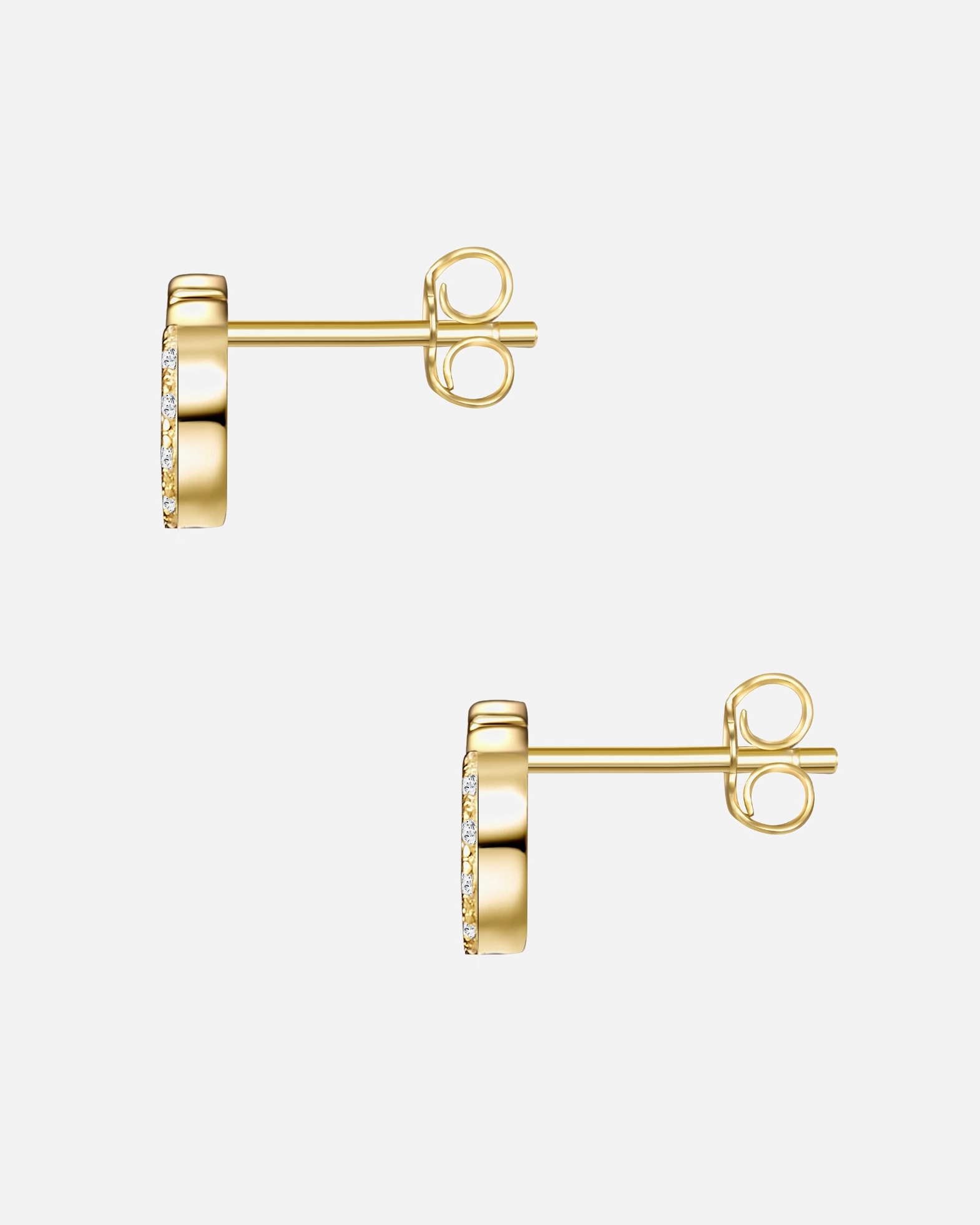 Boucle d'oreilles for FemmeLulu & JaneBoucles d´oreilles XO en Laiton en Or jaune5,7 mm