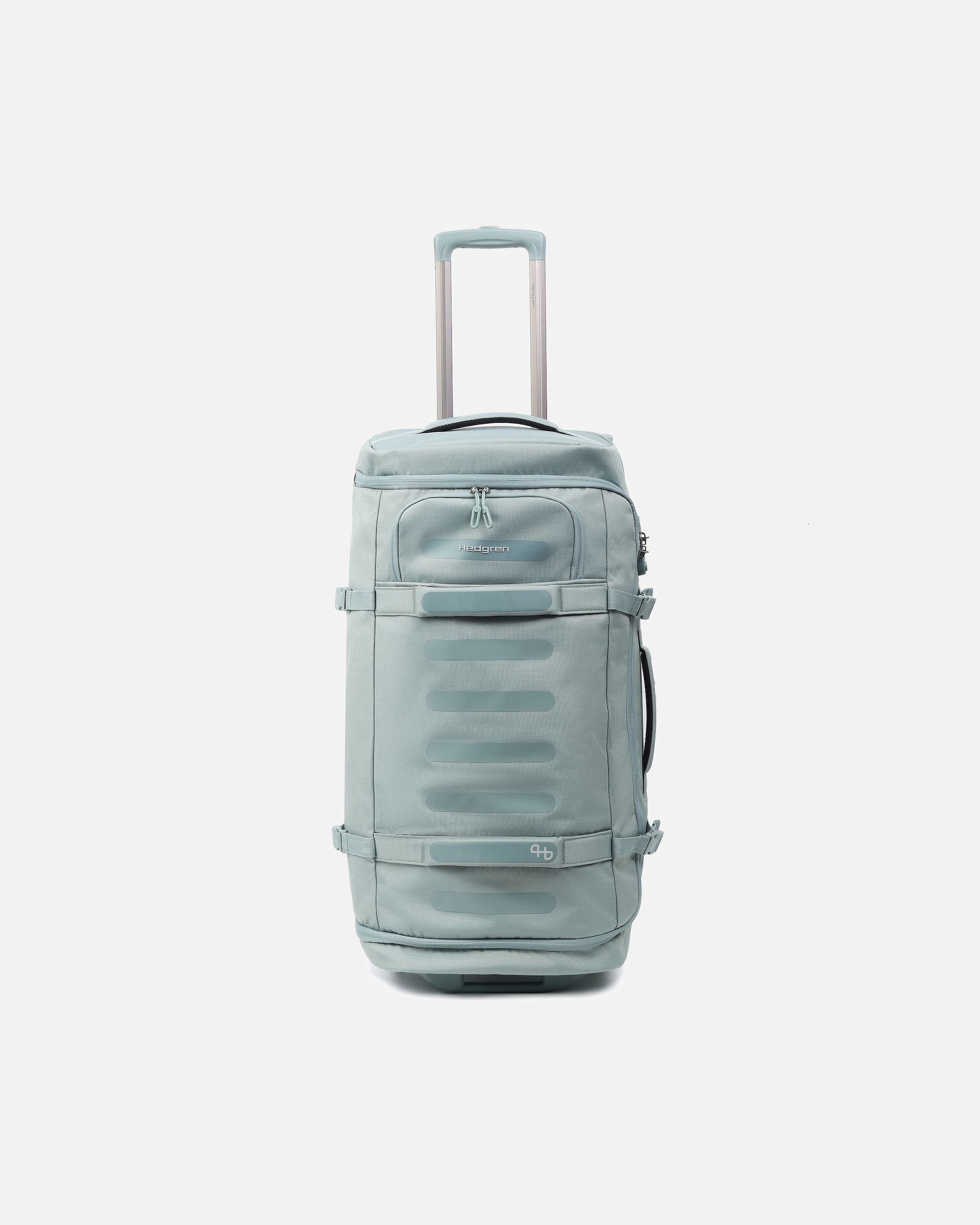 Sac for HommeHedgrenComby Compact 2 roues sac de voyage pliable RFID 68 cmgrey-green