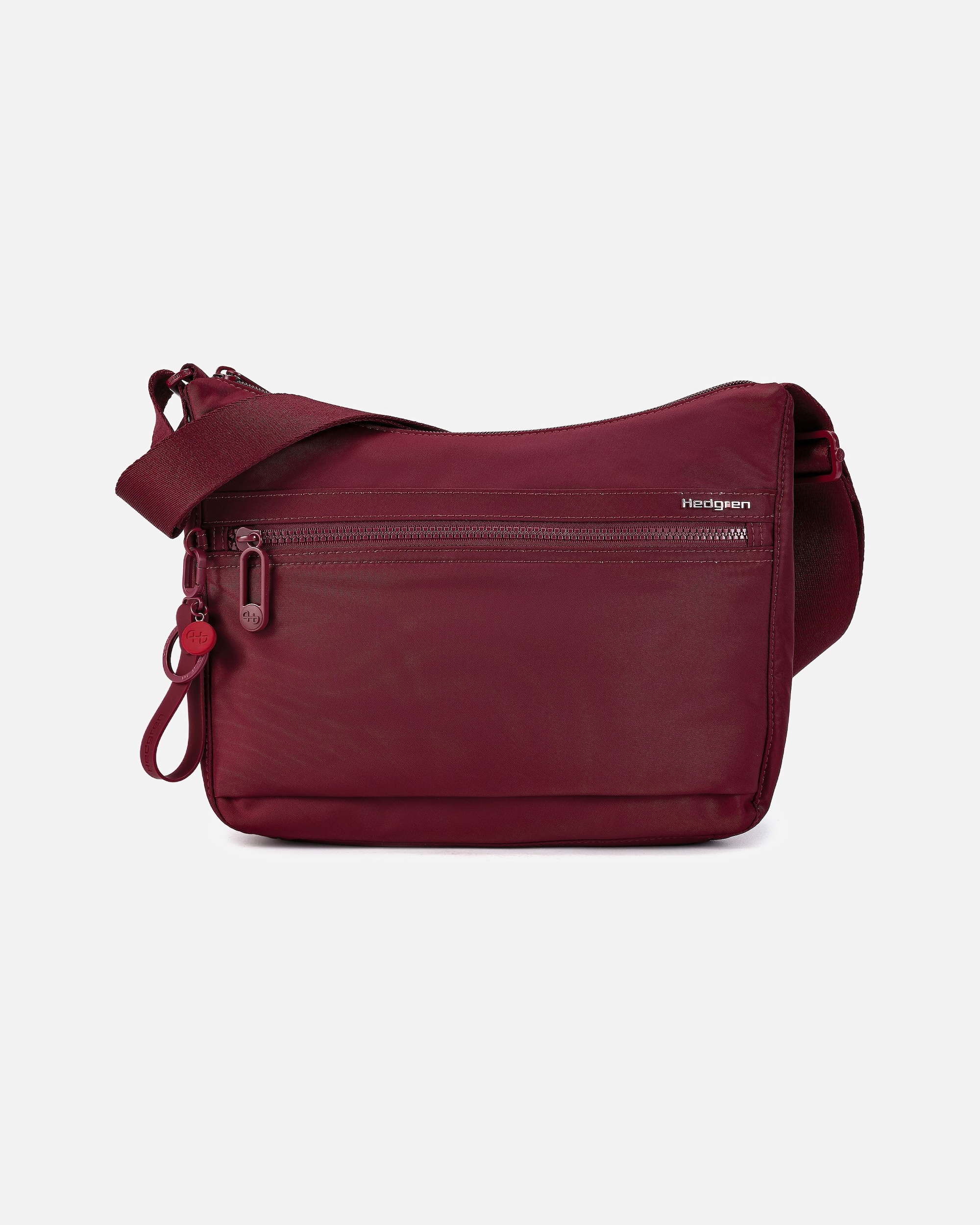 Tasche für Weiblich Hedgren Inner City Umhängetasche maroon banner