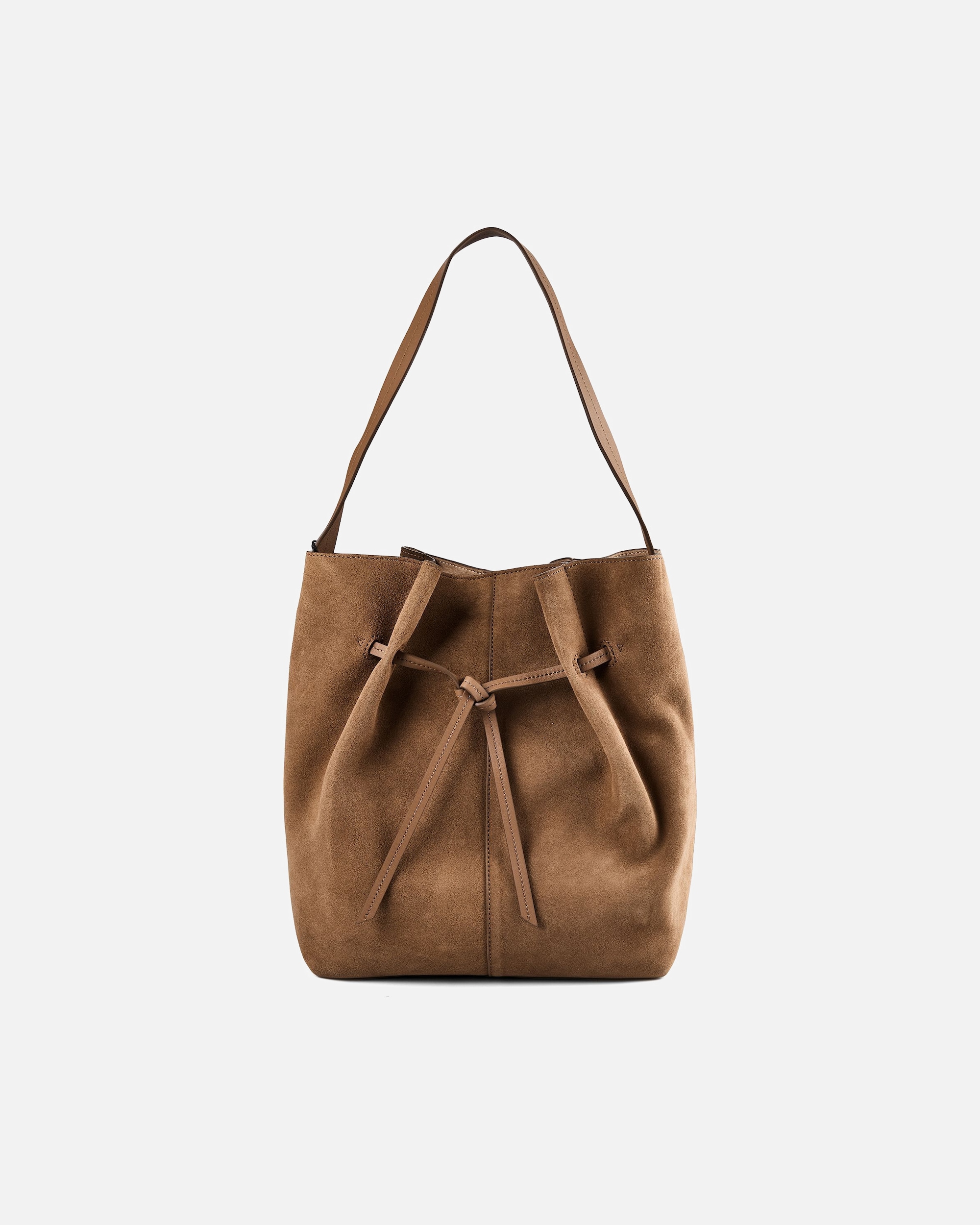 Tasche für Weiblich Marc O'Polo Simy Schultertasche pure camel