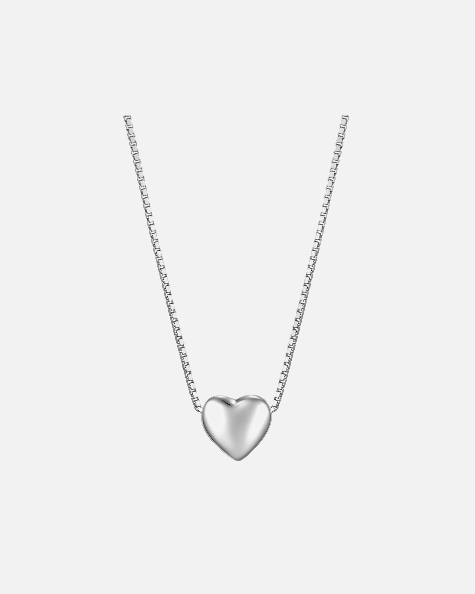 Collier for FemmeCollier cœur en argent sterling en argent40,0 cm Basiskette + 5,0 cm Verlängerung