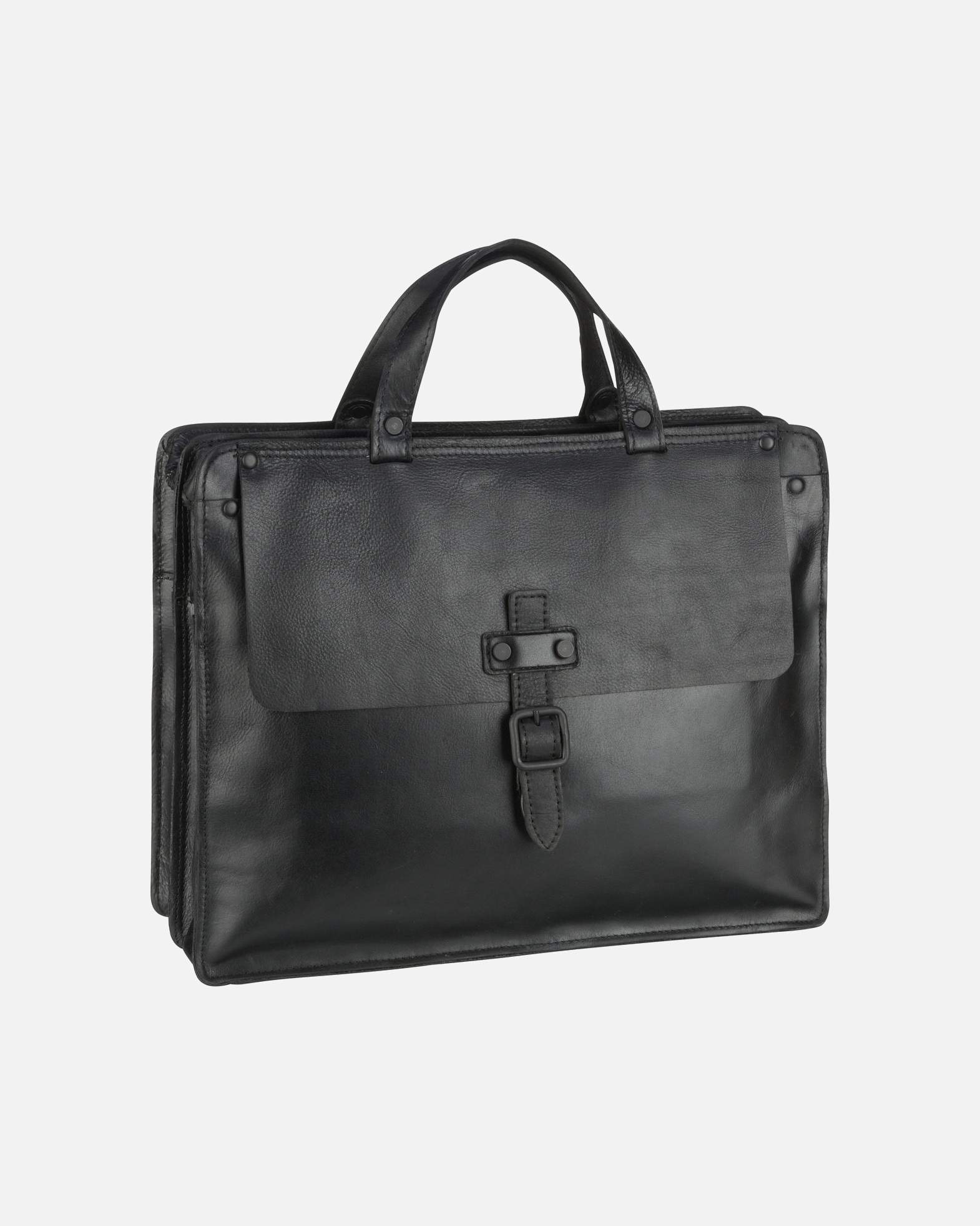 Laptoptasche für Männlich Harold's Aberdeen Aktentasche schwarz