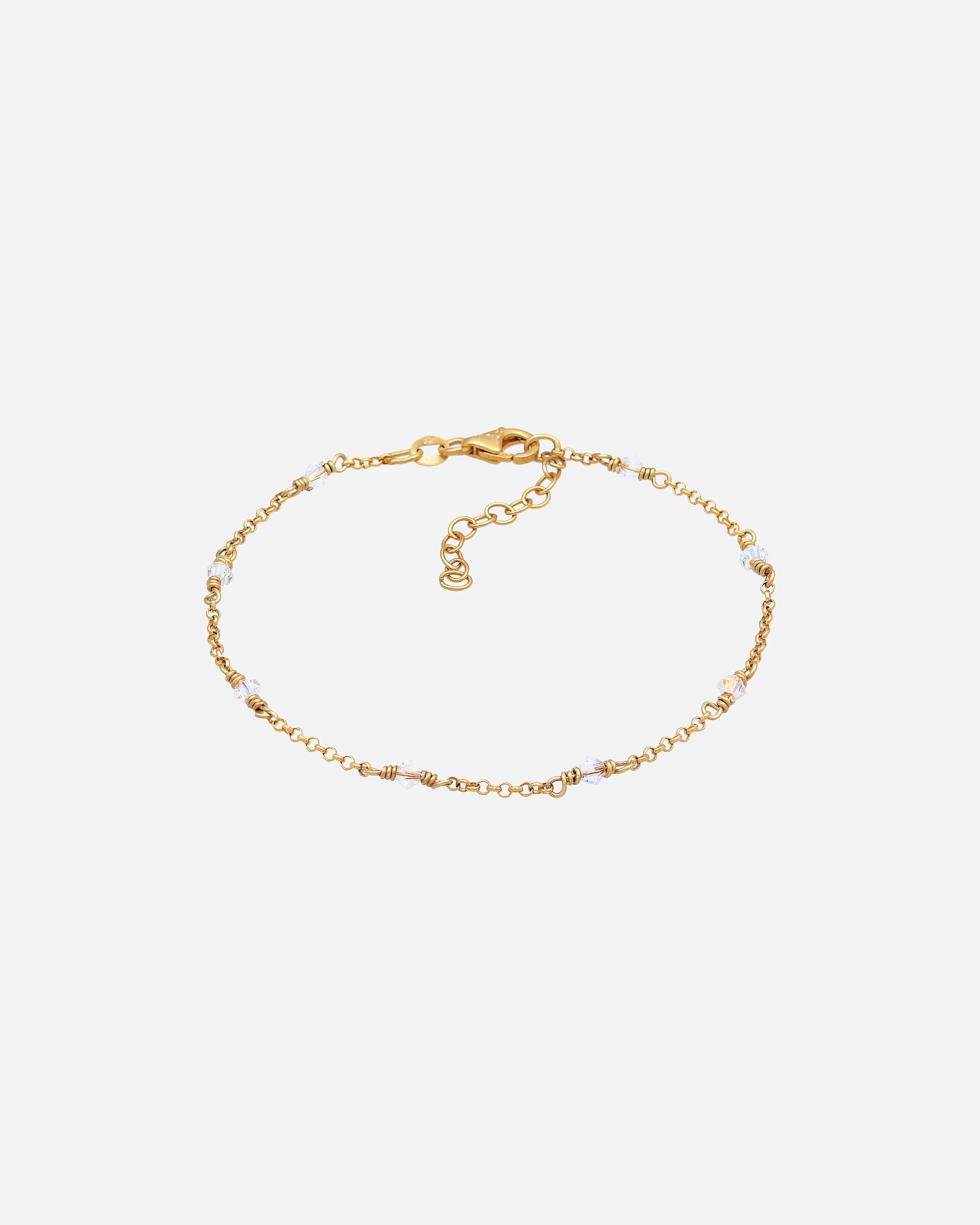 Armband für Weiblich Elli Klassiker Kristalle 925 Sterling Silber 16