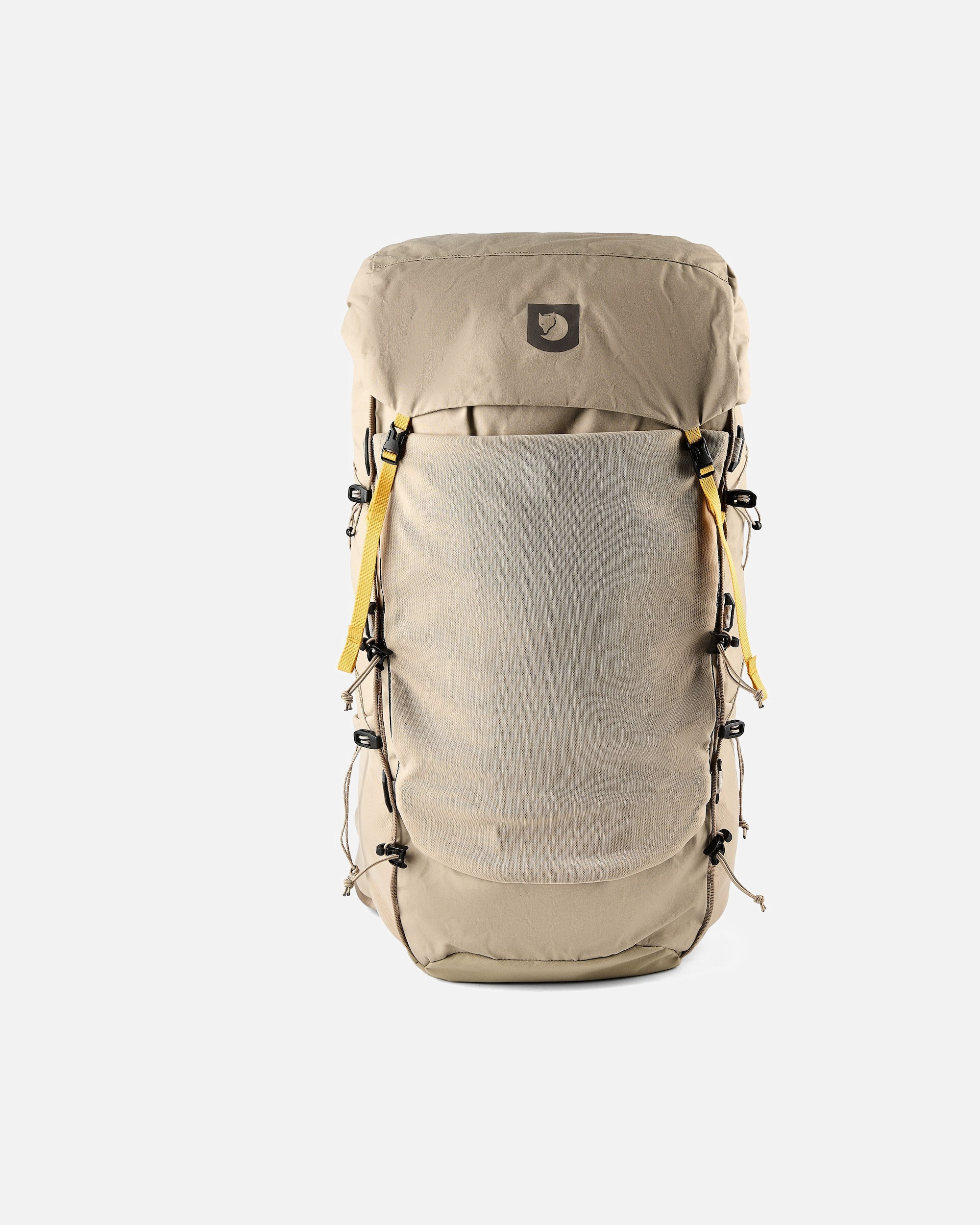 Rucksack für Männlich Fjällräven Kajka X-Lätt Rucksack fossil