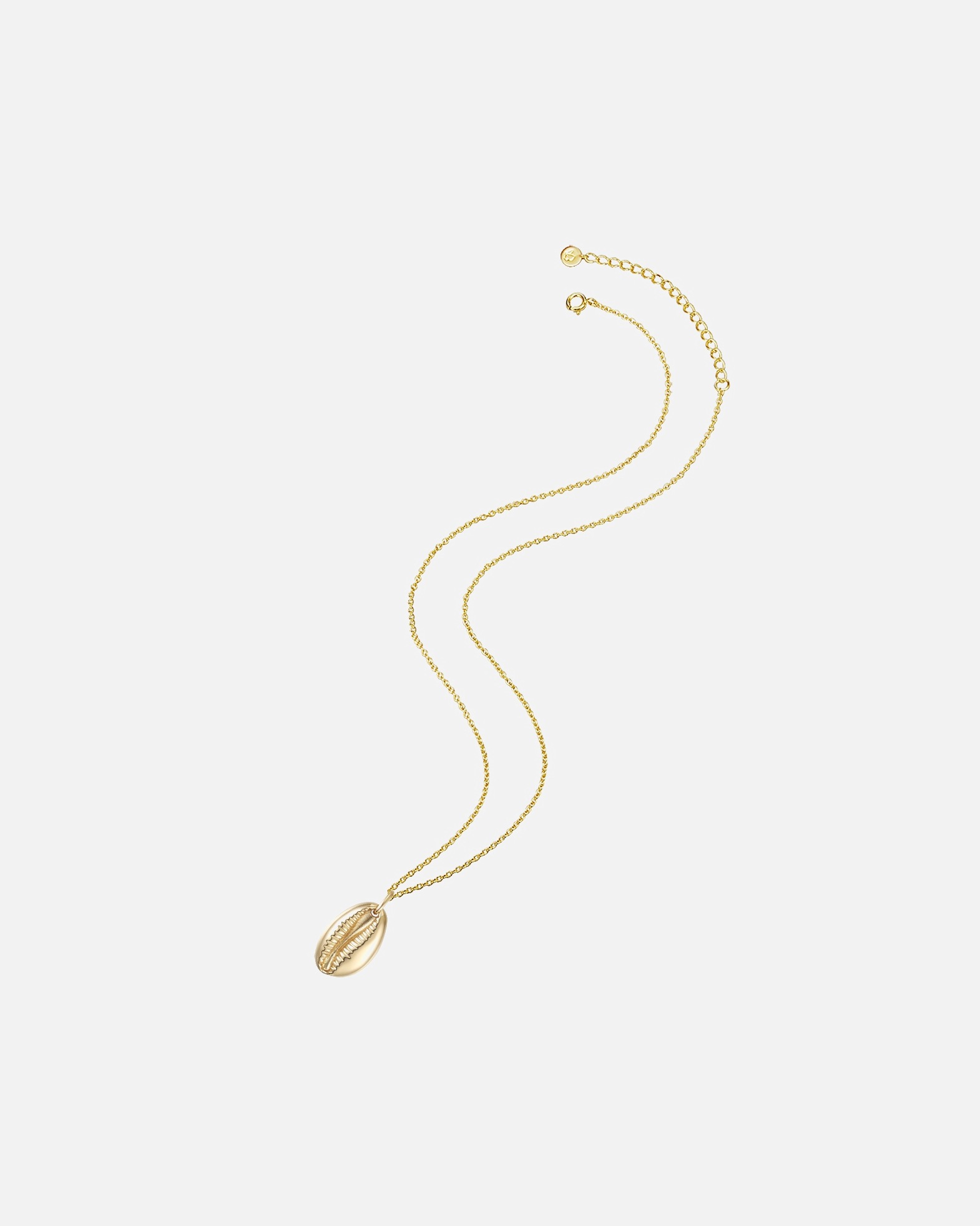 Collier for FemmeGlanzstücke MünchenCollier en argent Coquillage Argent sterling en Or jaune40,0 cm Basiskette + 5,0 cm Verlängerung