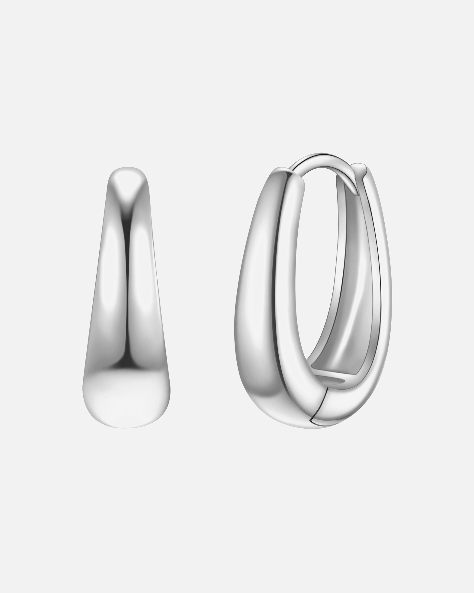 Créoles for FemmeCréoles en argent sterling en argent17,5 mm