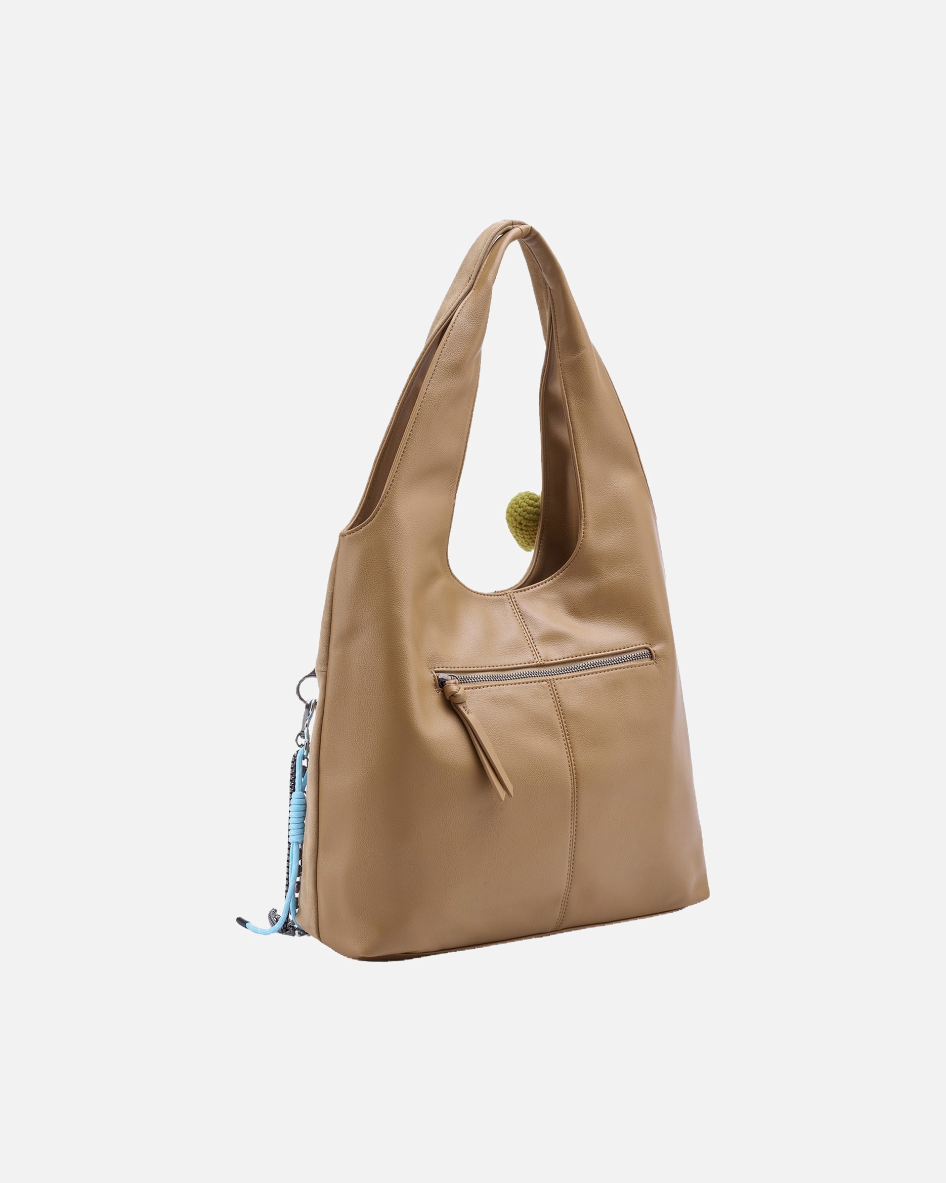 Handtasche für Weiblich FREDsBRUDER Beautiful Mess Schultertasche dark sand
