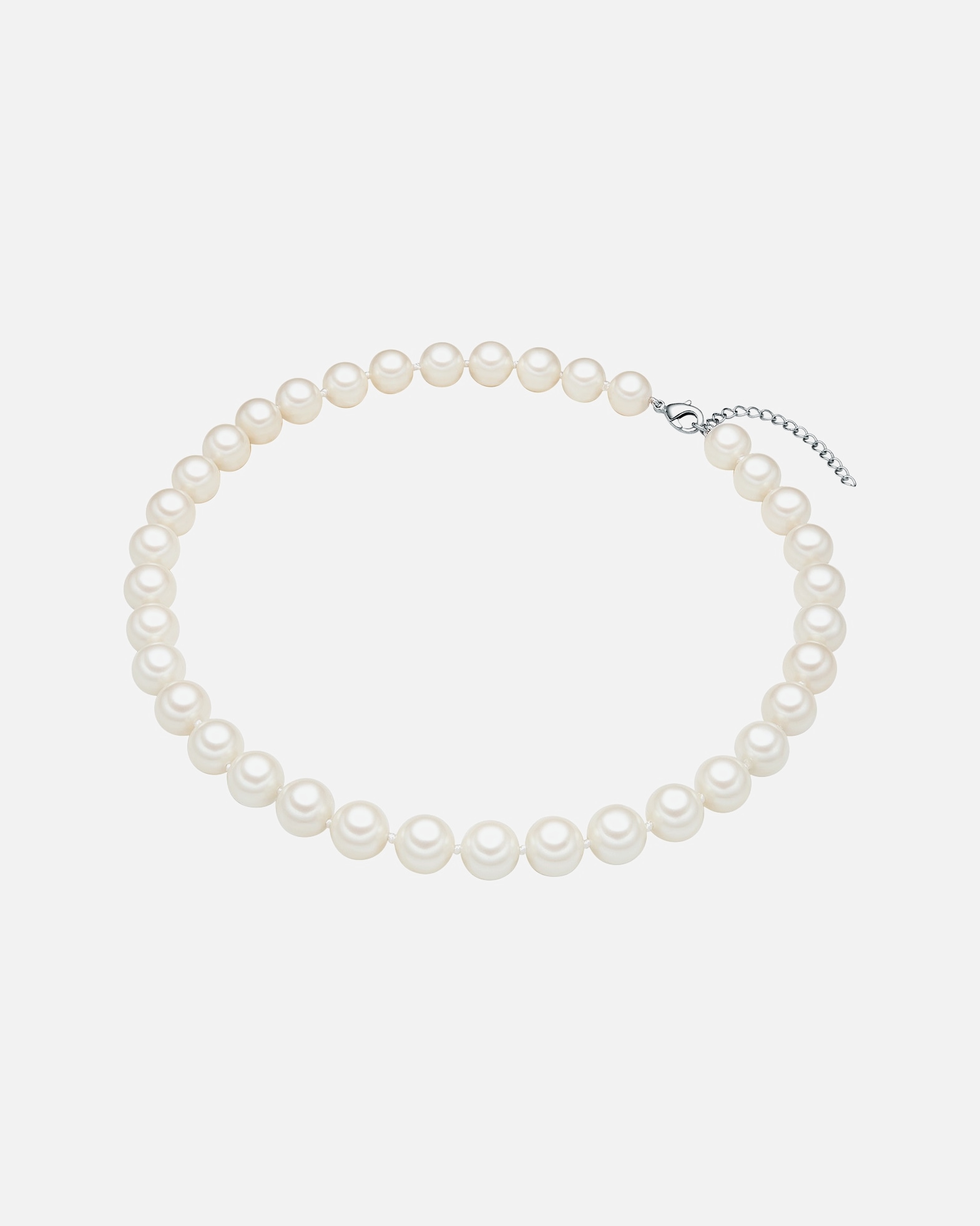Collier for FemmeRafaela DonataCollier de perles Perles organiques Perles organiques en Blanc60 cm + 5 cm