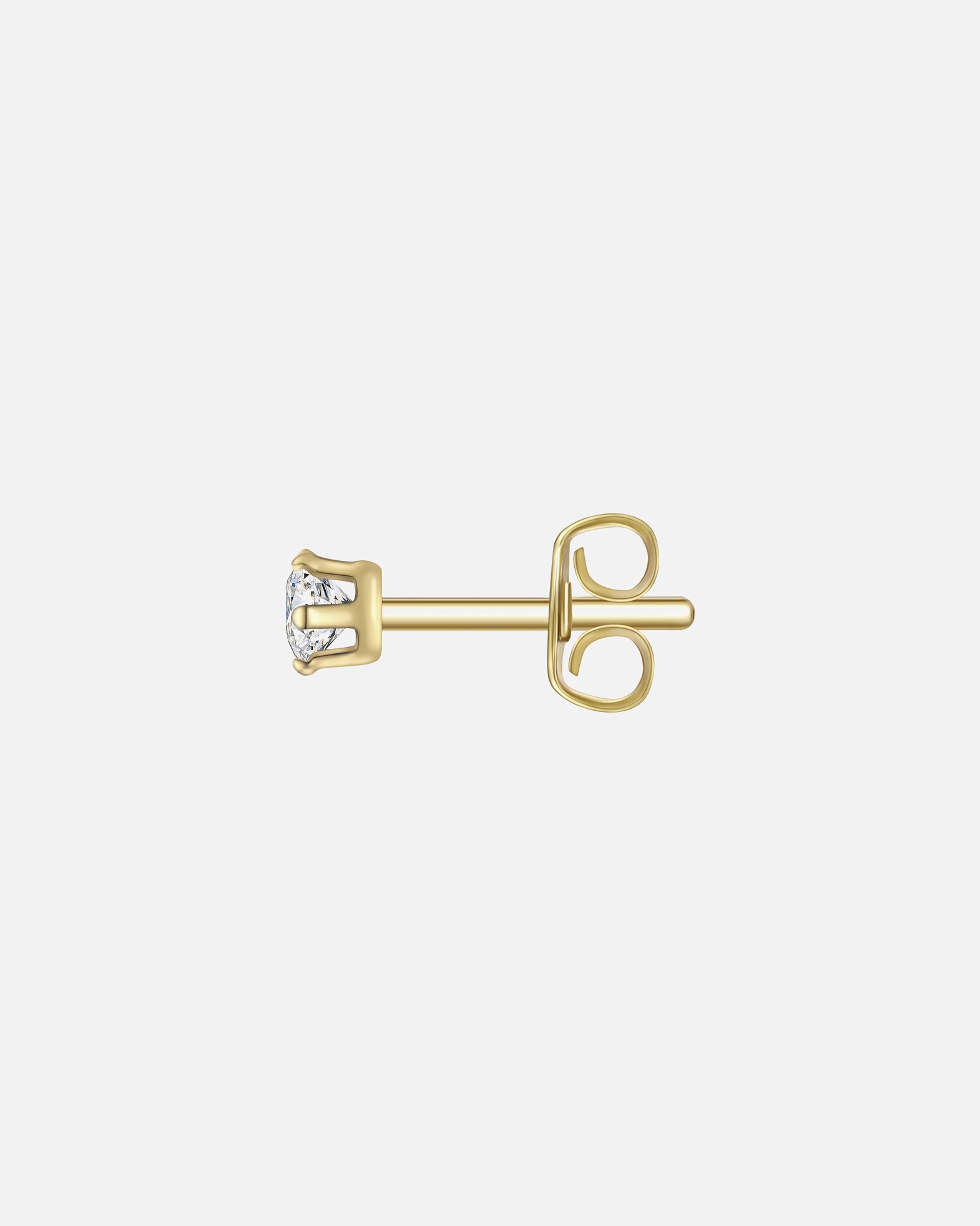 Boucle d'oreilles for HommeTrue RebelsBoucles d´oreilles en Acier inoxydable en Or jaune4,3 mm