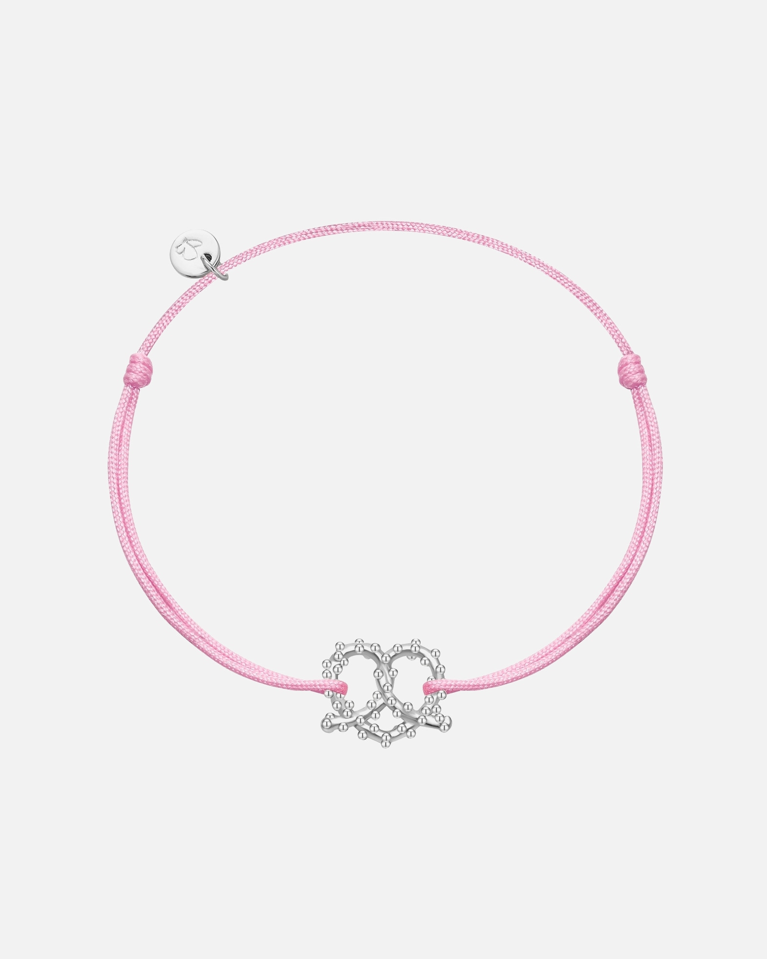 Bracelet for FemmeGlanzstücke MünchenBracelet Bretzel coeur en Argent sterling en Argent15,0 - 22,0 cm, flexibel einstellbar