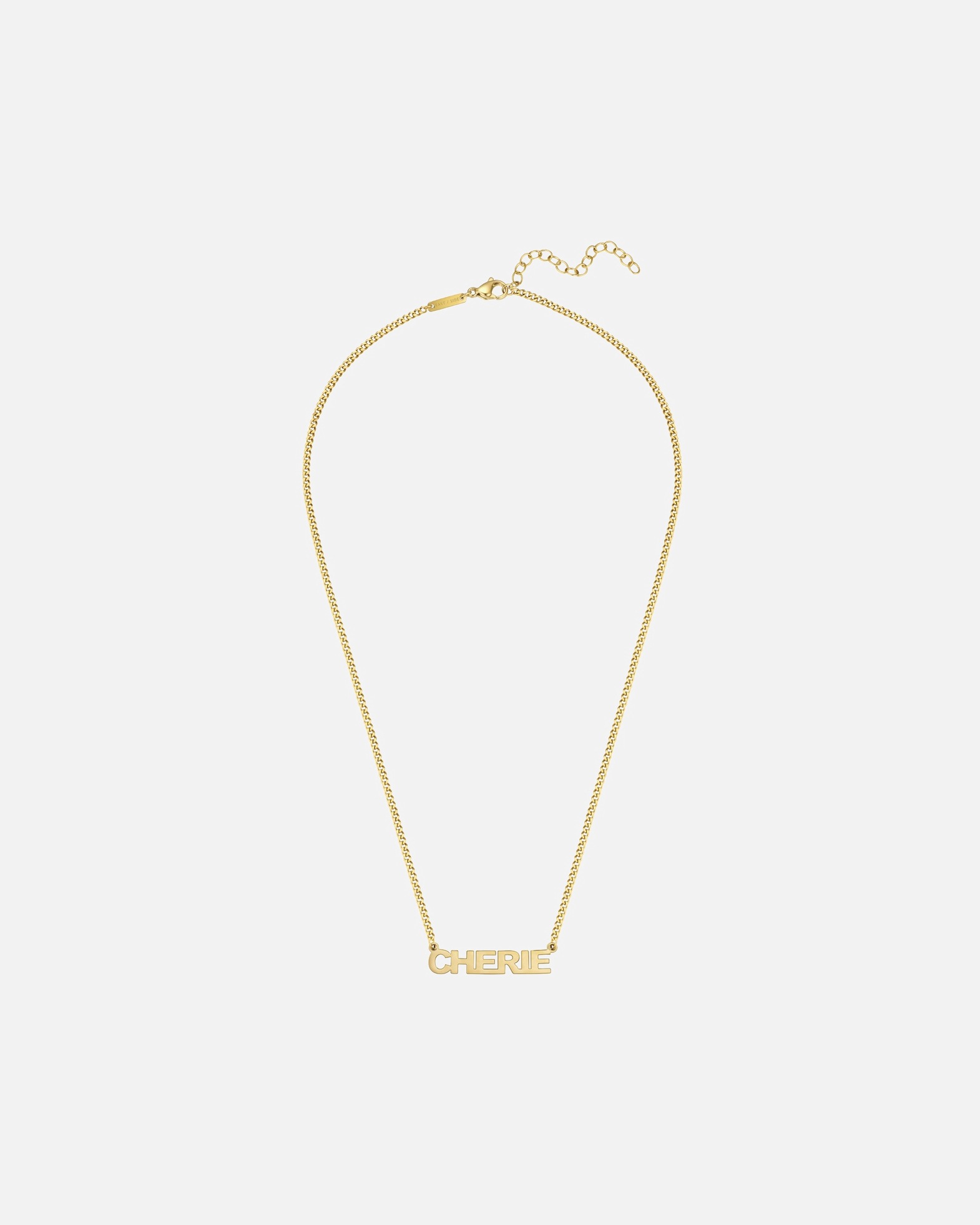 Collier for FemmeEASTSIDEChaîne CHERIE en Acier inoxydable en Or jaune40,0 cm Basiskette + 5,0 cm Verlängerung