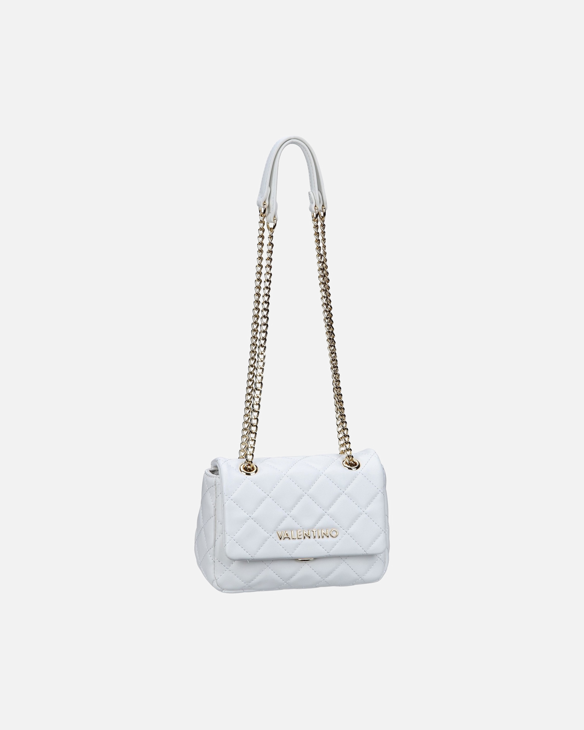 Handtasche für Weiblich Valentino by Mario Valentino Ocarina Schultertasche bianco