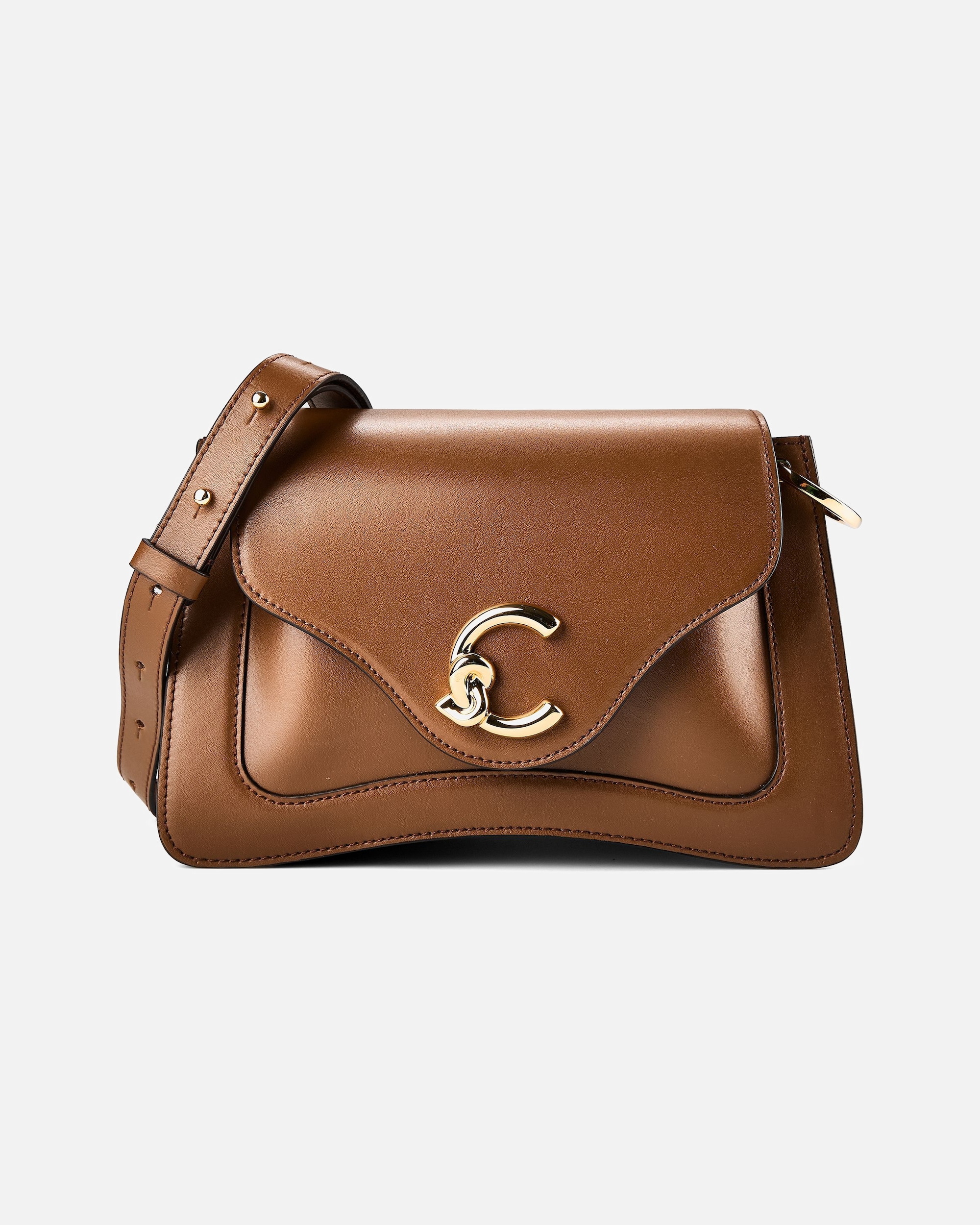 Sac for FemmeCoccinelleC-Me Sac à main porté épaulecognac