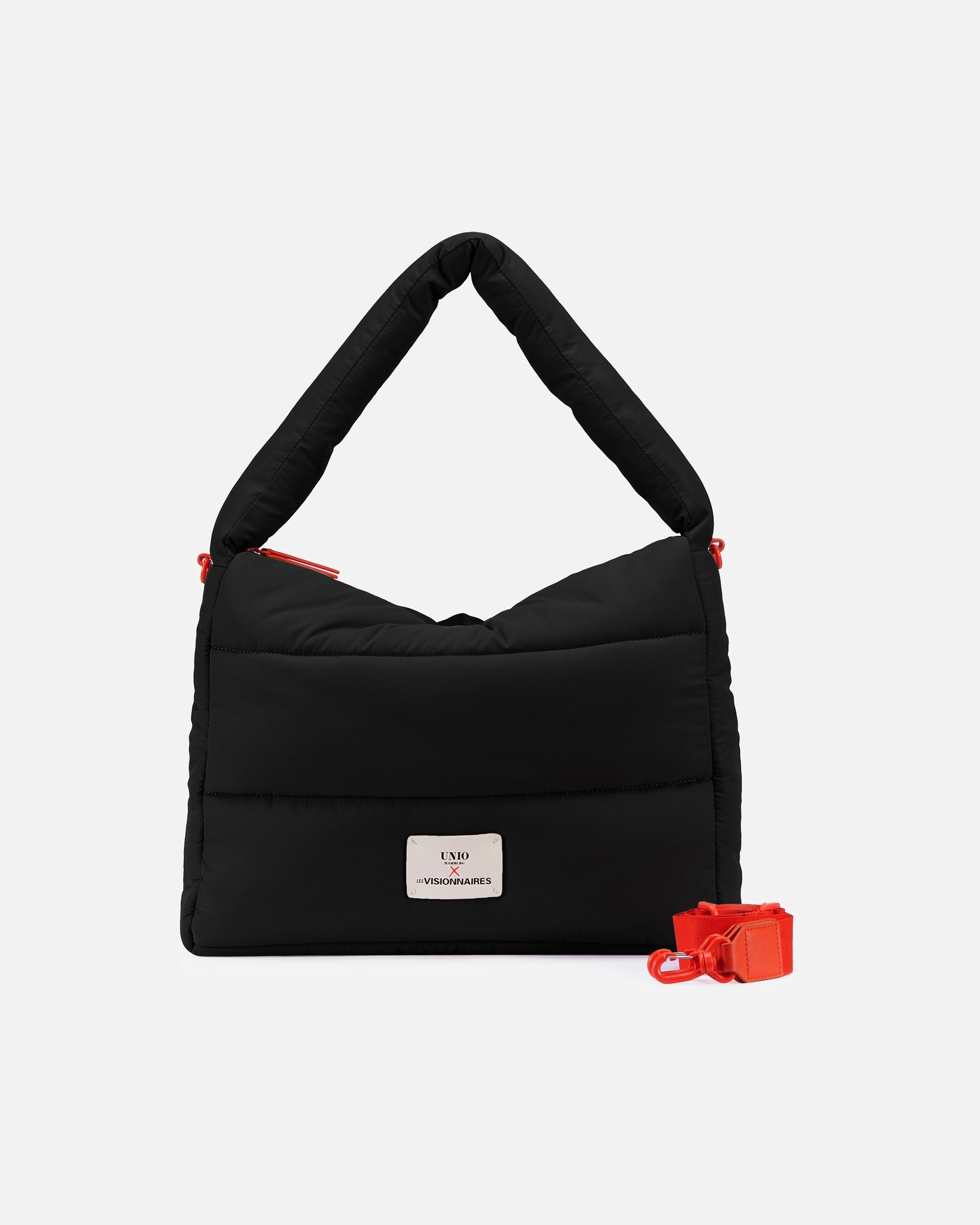Clutch für Weiblich LES VISIONNAIRES Default Brand Line Unio Hobo Schultertasche black