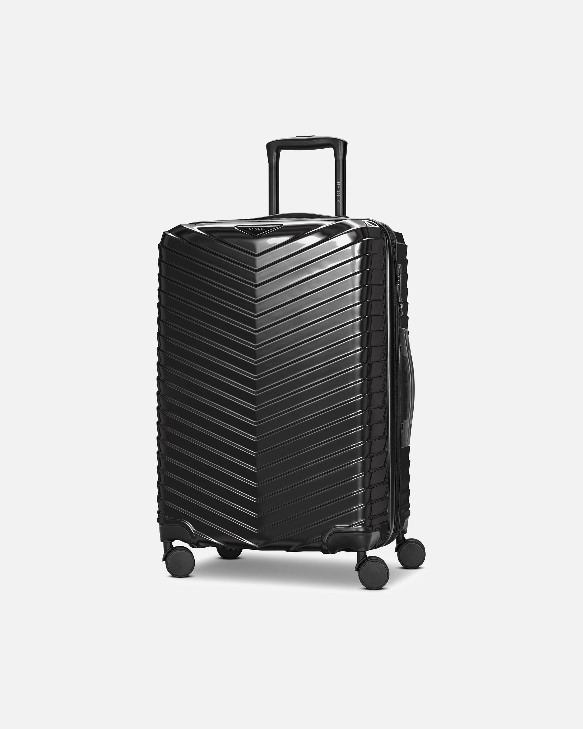 Valise trolley for HommeEssentials 18 2.0 4 roues Valise cabine M 66 cm '"avec soufflet d''extension"'metallic-black shiny