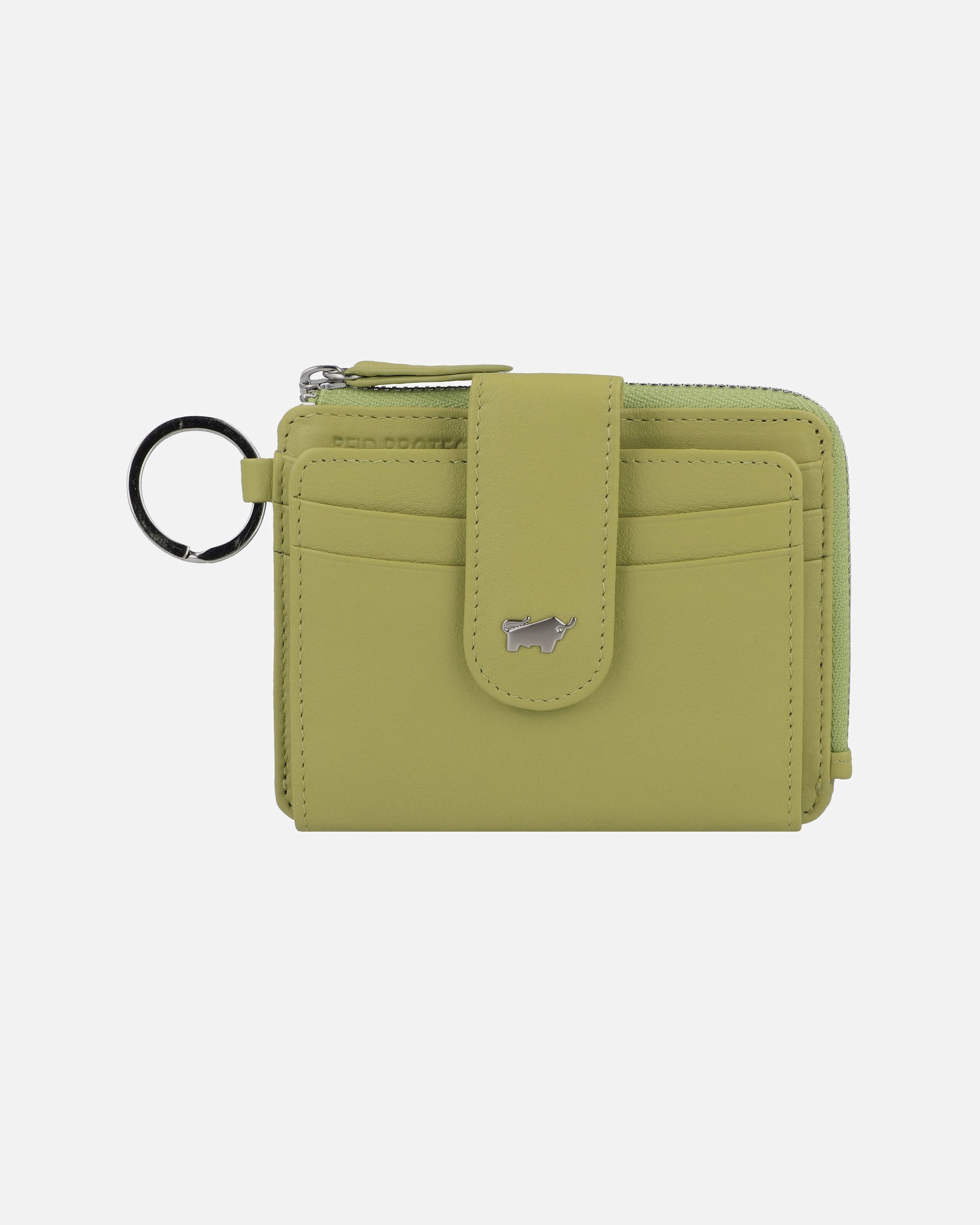 Etui für Männlich Braun Büffel Joy Kreditkartenetui lemongrass