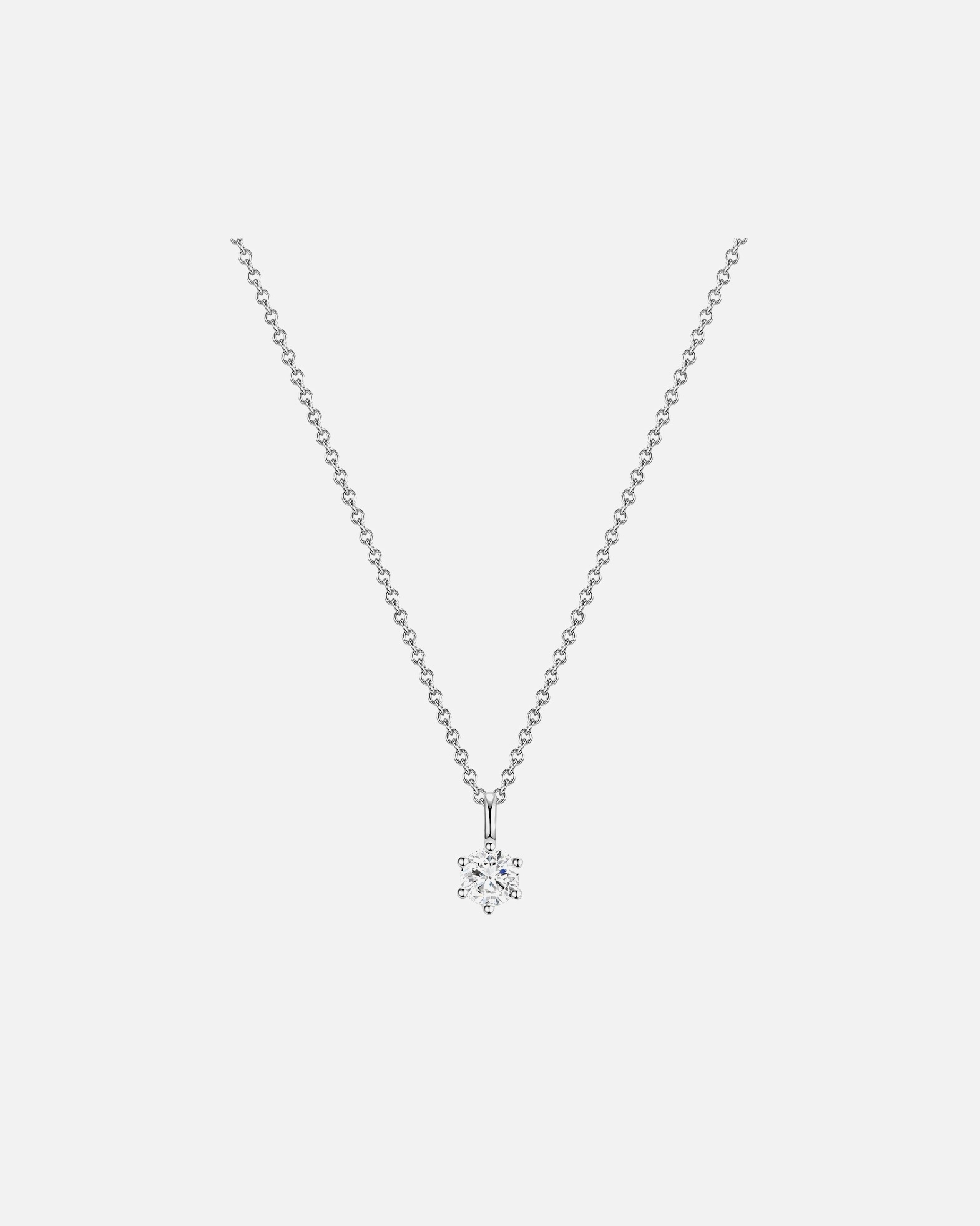 Collier for FemmeCollier en argent Argent sterling Oxyde de zirconium (CZ) en Argent40,0 cm Basiskette + 5,0 cm Verlängerung