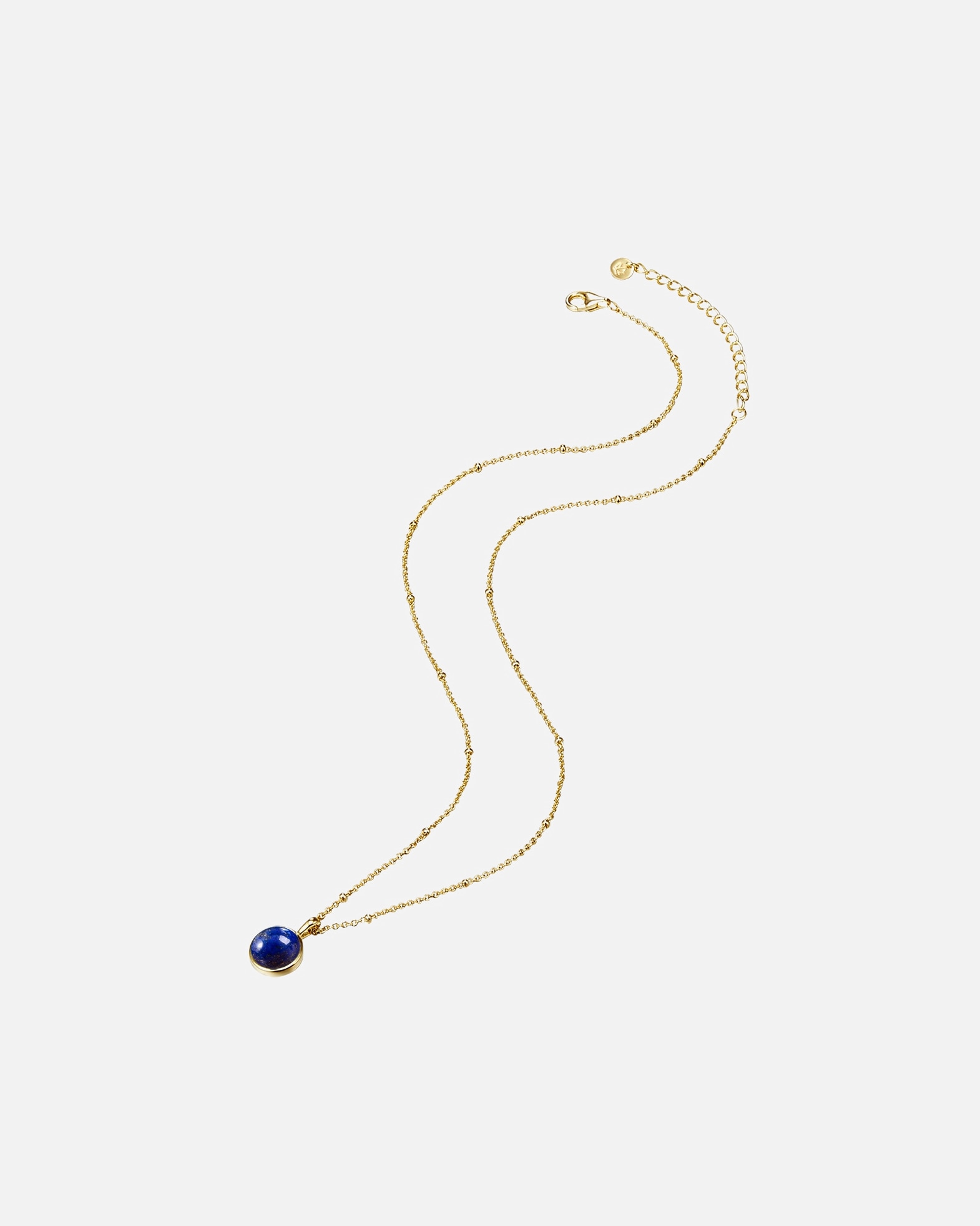 Collier for FemmeGlanzstücke MünchenCollier en argent Argent sterling Lapis-lazuli (synth.) en Argent40,0 cm Basiskette + 5,0 cm Verlängerung