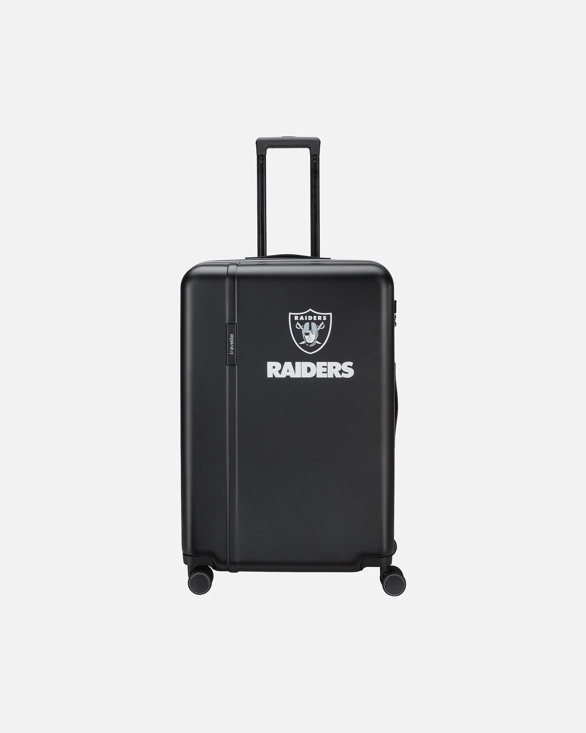 Trolley für Männlich Travelite travelite x NFL 4 Rollen Trolley L 76 cm las vegas raiders