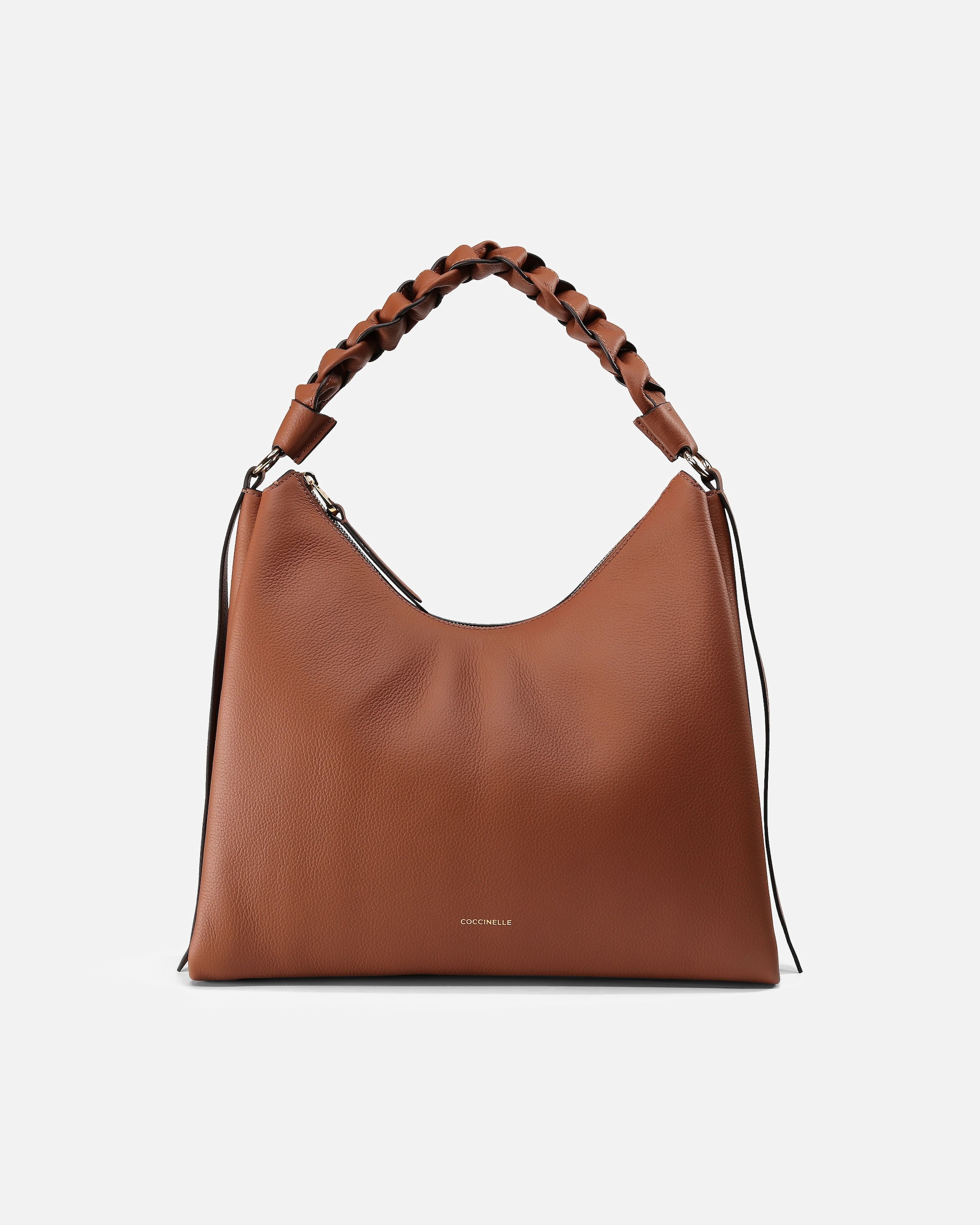 Sac for FemmeCoccinelleBoheme Sac à main porté épaulecognac-noir