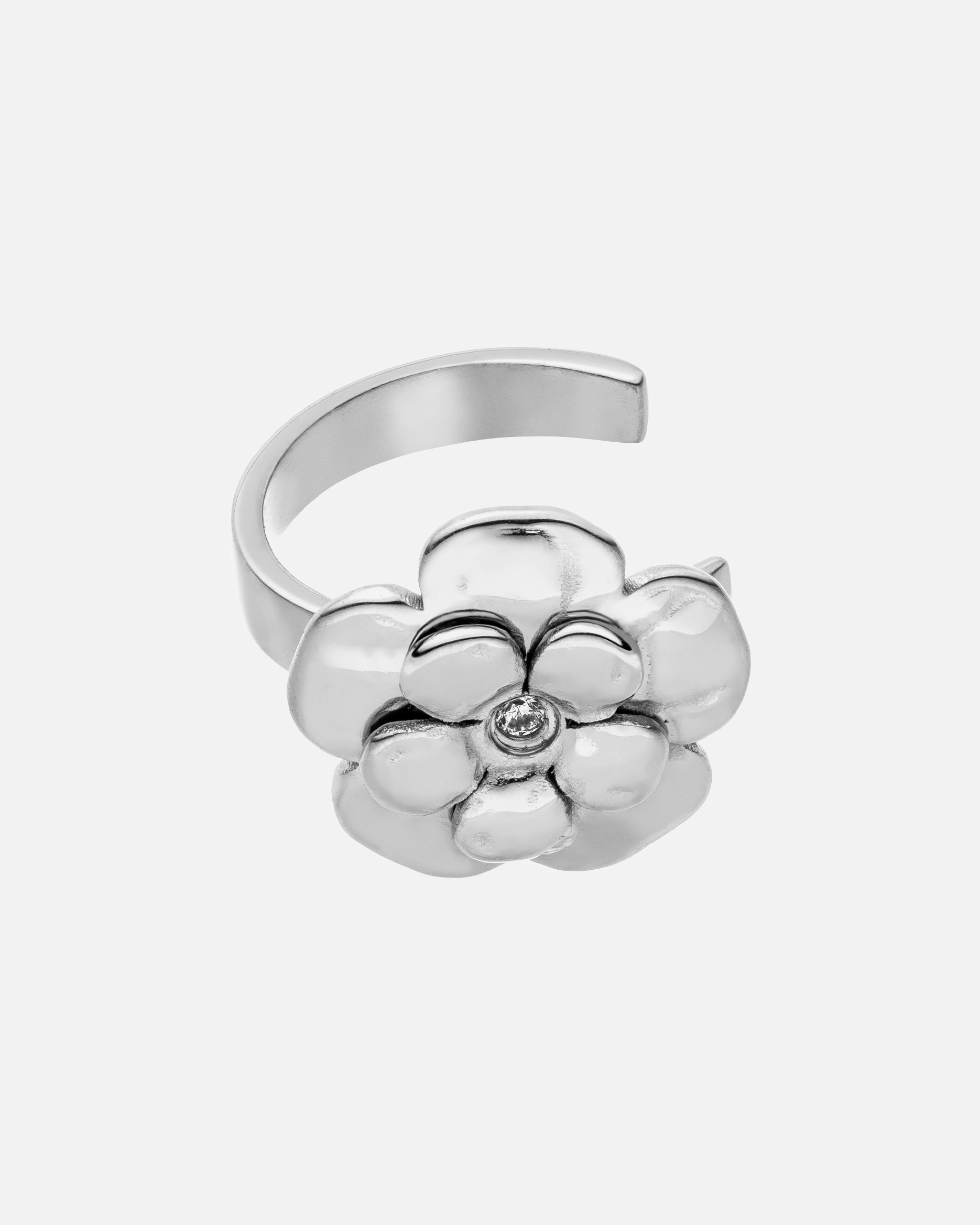 Boucle d'oreilles for UnisexePureleiFleur Boucle d'oreille 100% acier inoxydableArgent