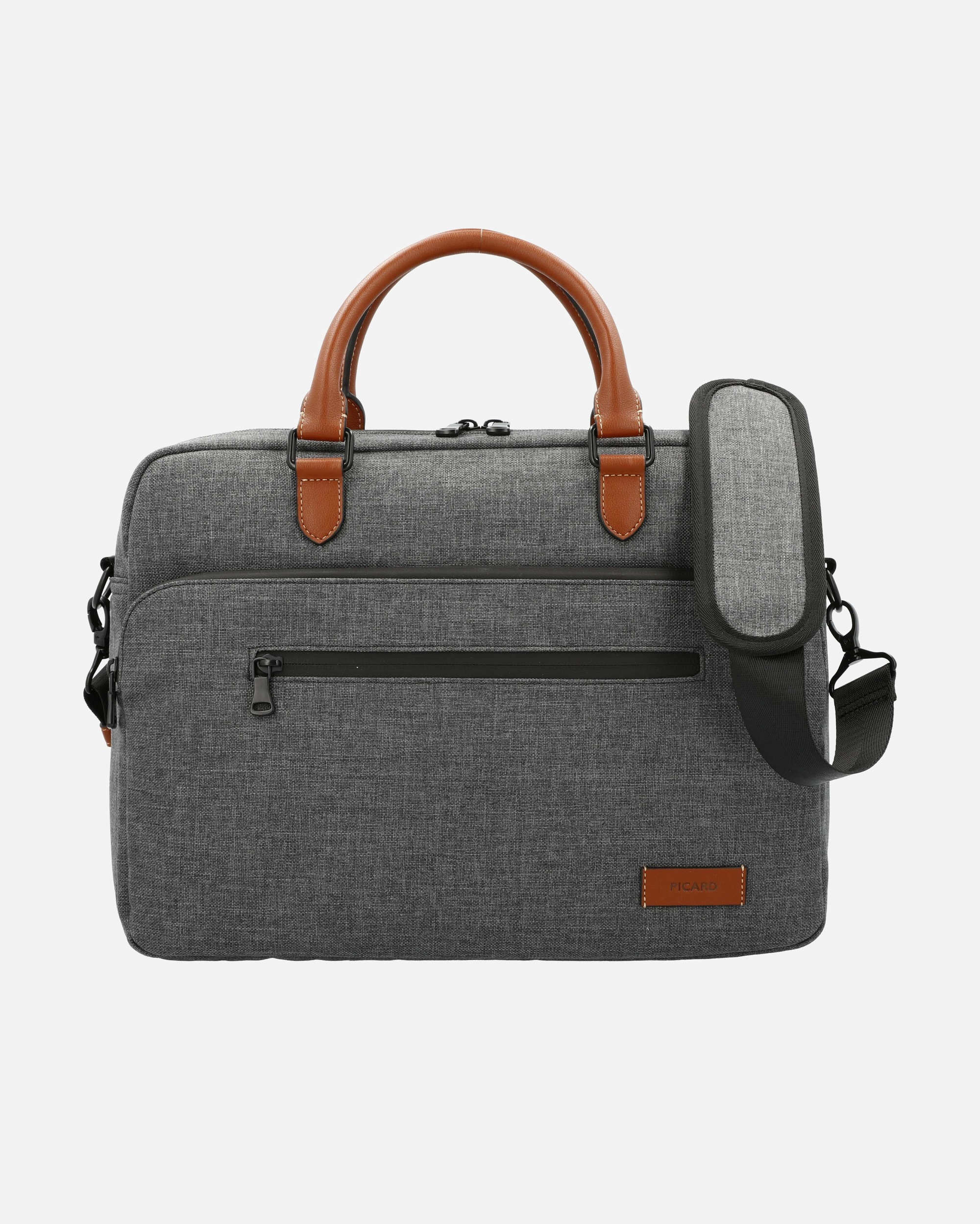 Tasche für Männlich Picard Go Eco Aktentasche 38 cm Laptopfach anthrazit