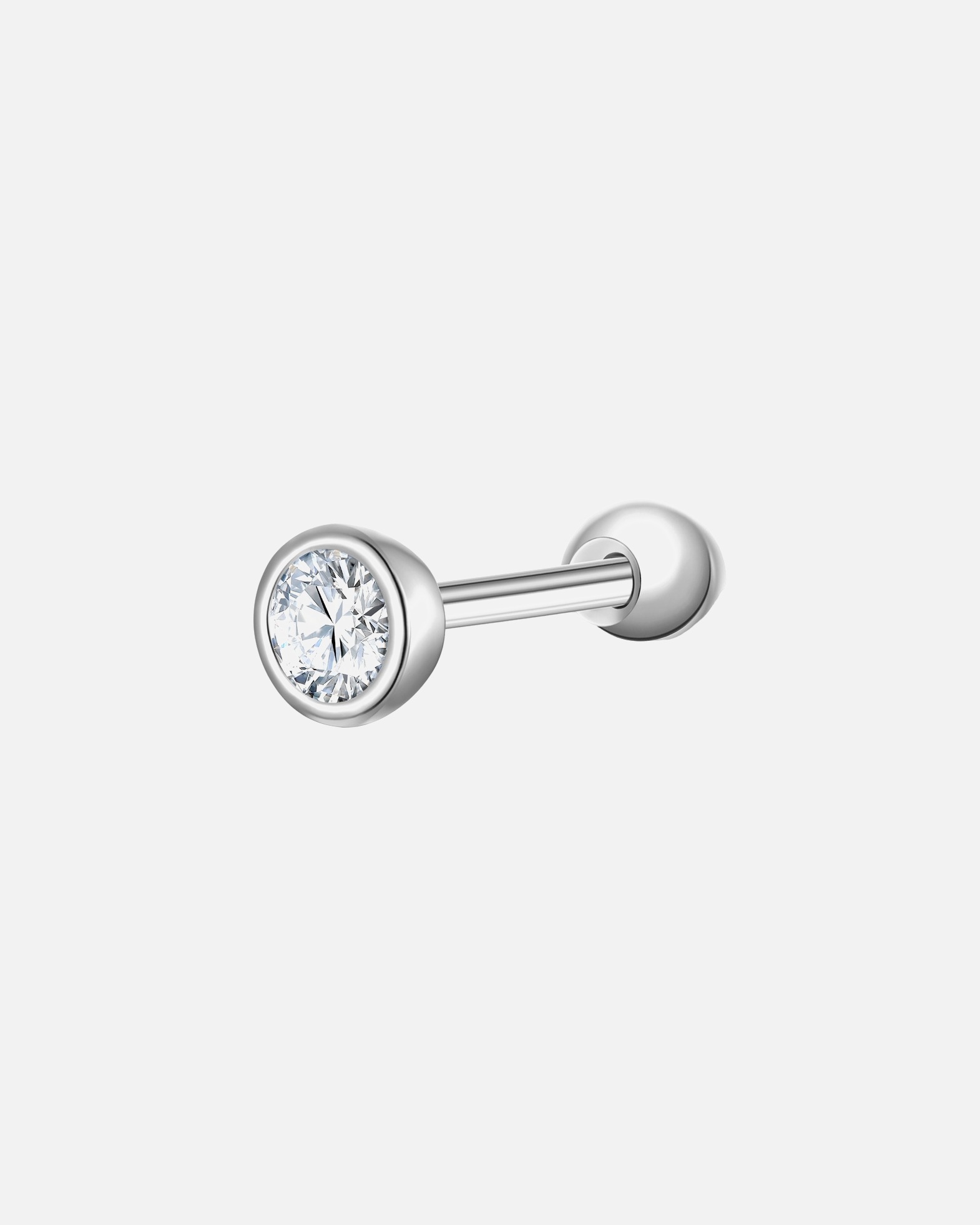 Boucle d'oreilles for FemmeBoucles d´oreilles en Argent sterling en Argent3,6 mm