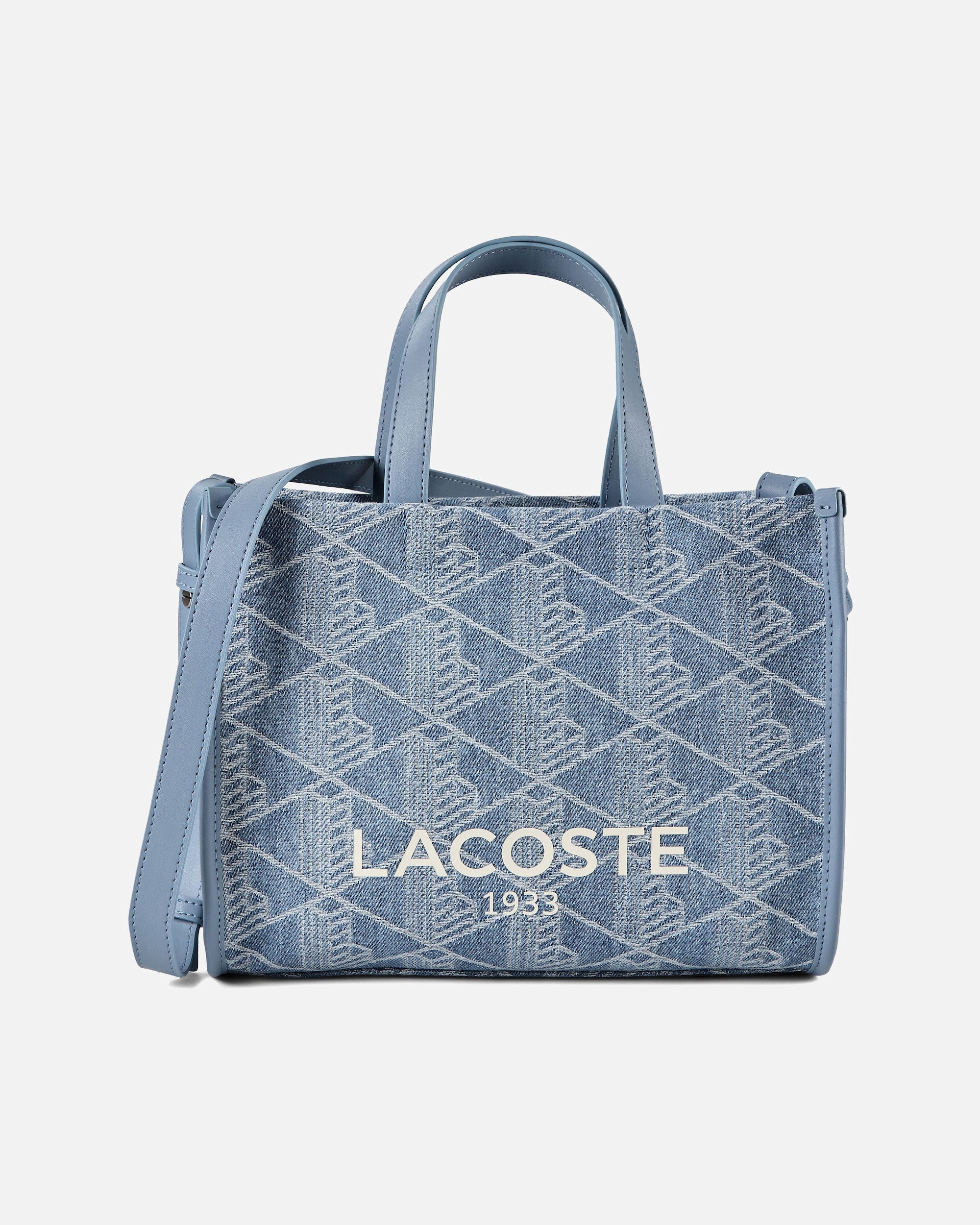Tasche für Männlich Lacoste Heritage Jacquard Umhängetasche tradewinds