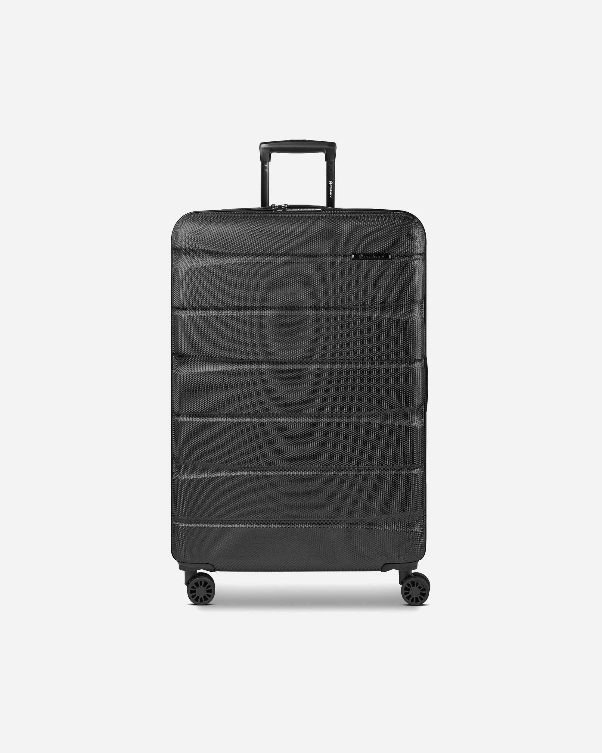 Valise trolley for HommeFrankyMunich 4.0 4 roues Valise cabine L 76 cm avec soufflet d'extensionblack dull