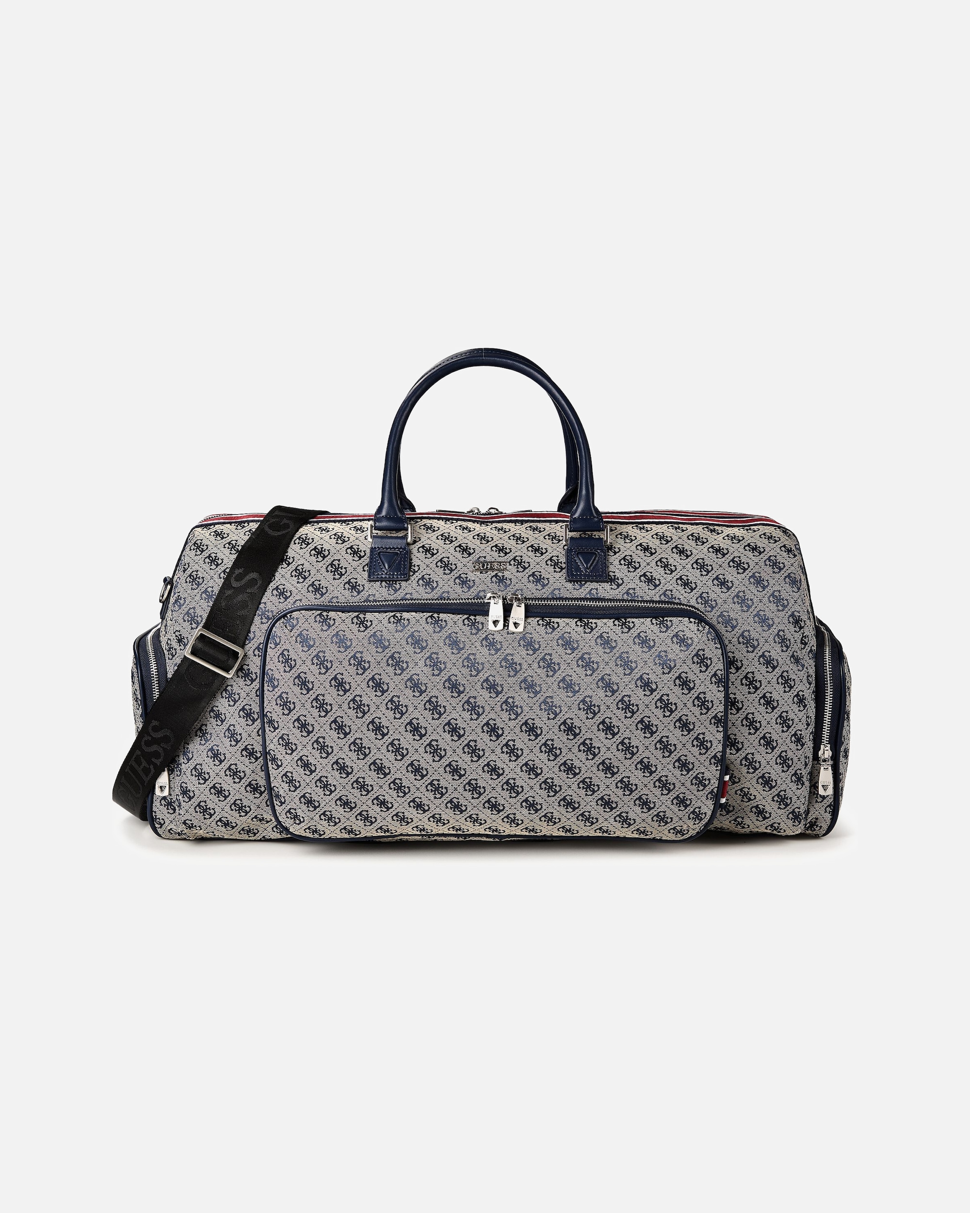 Handgepäckkoffer für Männlich Guess Boston Weekender Reisetasche 56 cm sand blue