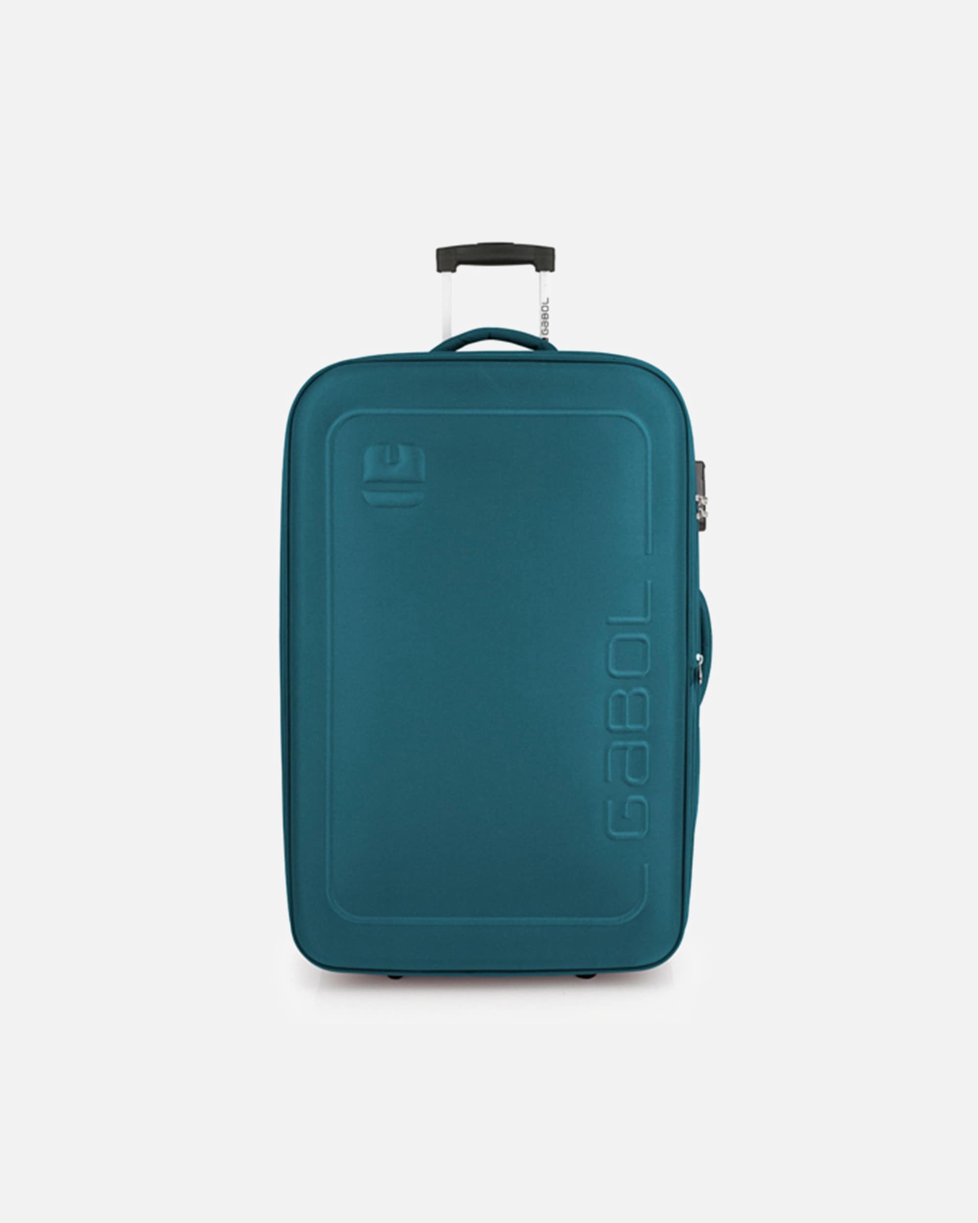 Trolley für Männlich Gabol Orbit 2 Rollen Trolley 76 cm mit Dehnfalte Turquoise